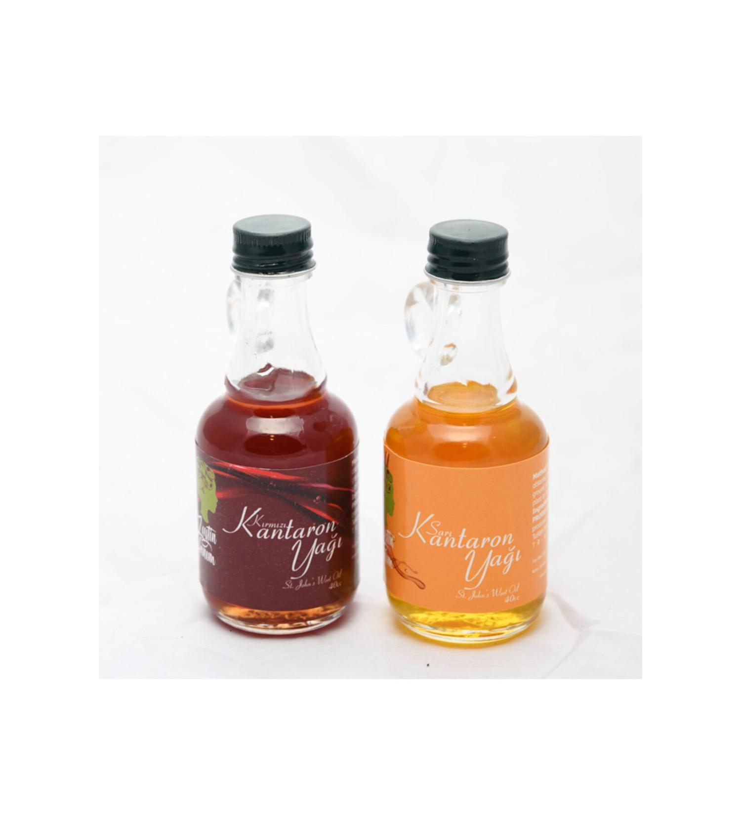 ZEYT N HANIM Yellow and Red St. John's Wort Oil 40 Ml (Dissolved in Olive Oil with Polyphenols)