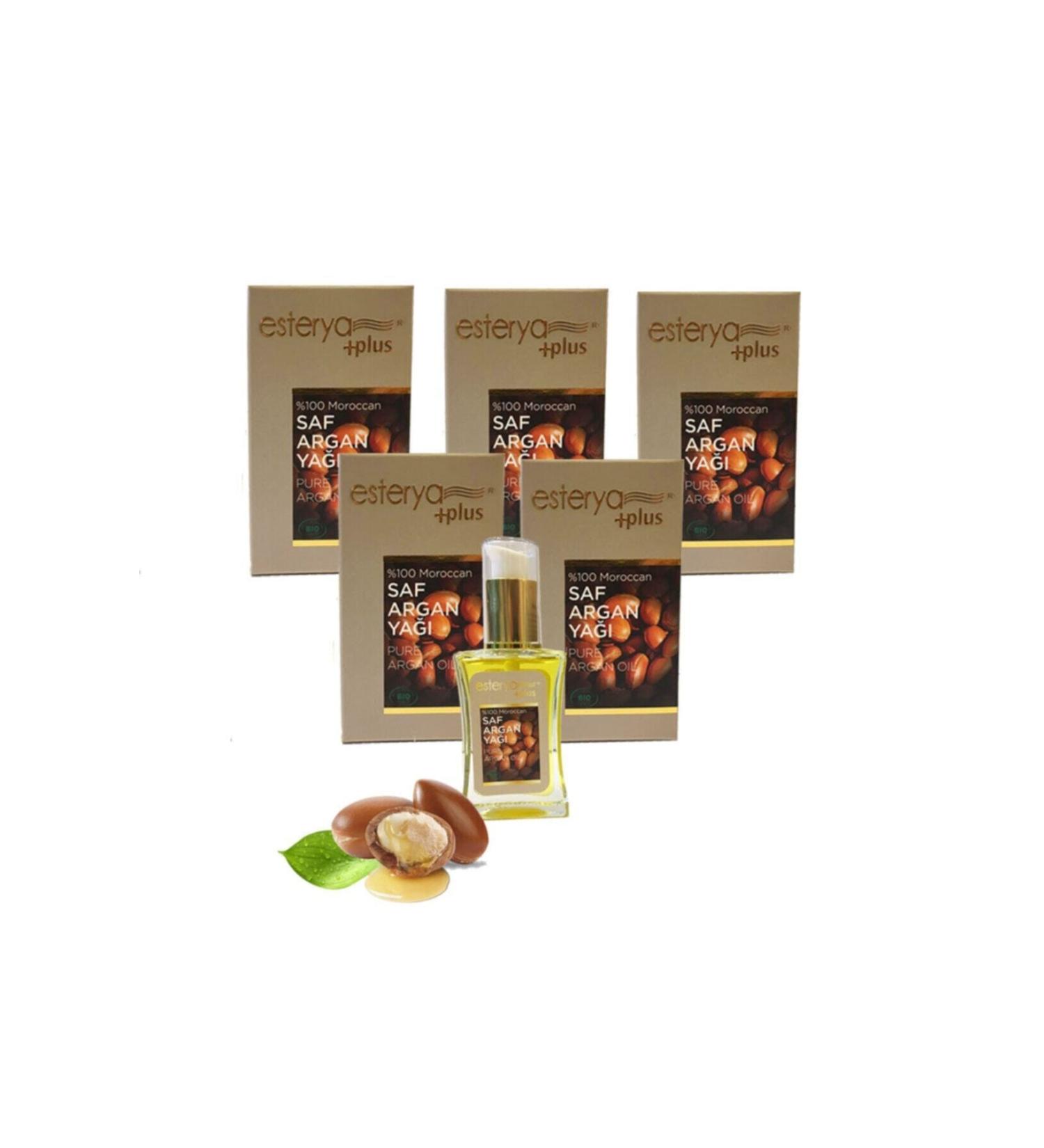 Esterya Plus Unisex Pure Argan Oil 30 ml 6 Pieces