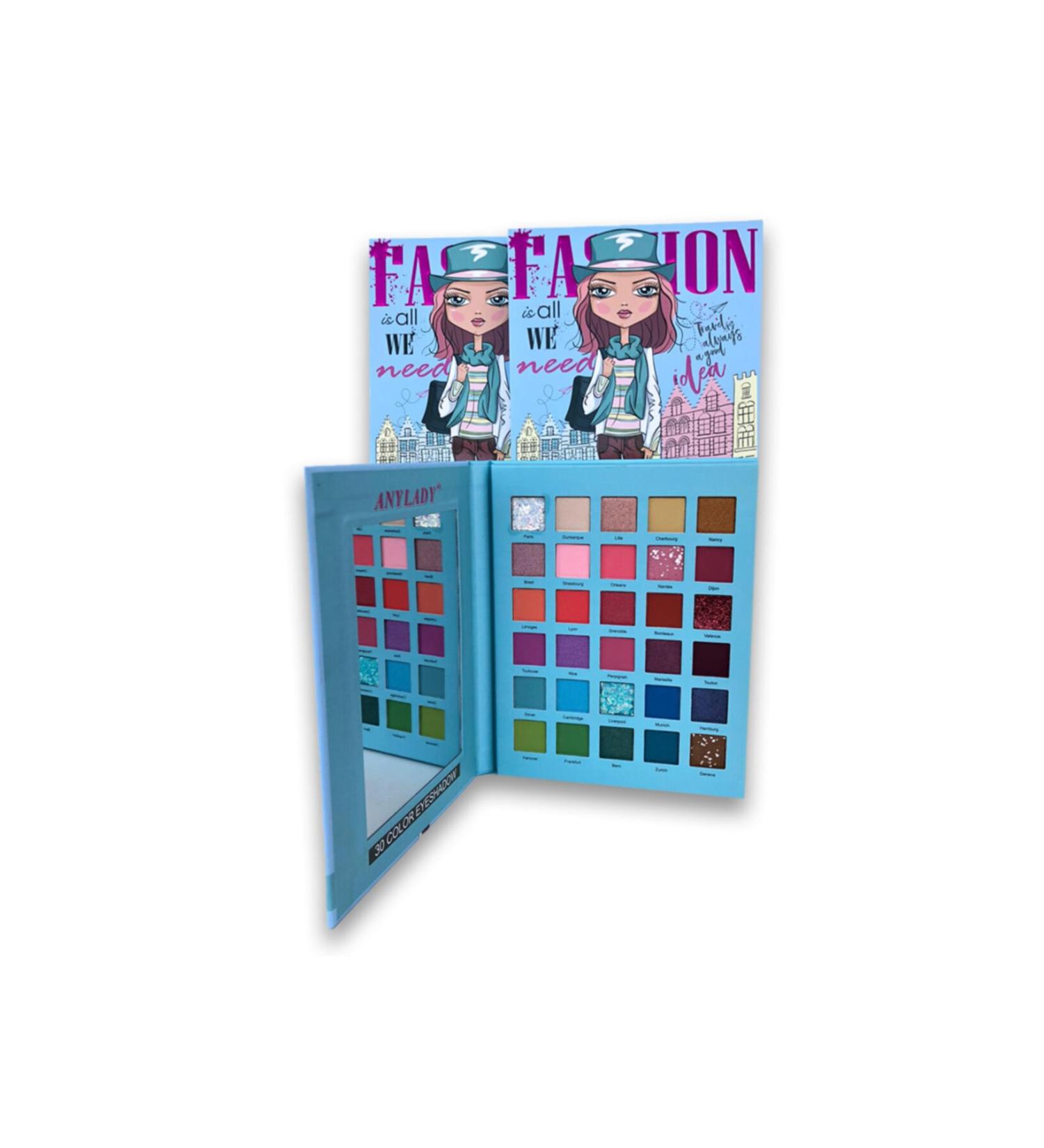 Tikatti Eyeshadow Palette - 30 Colors