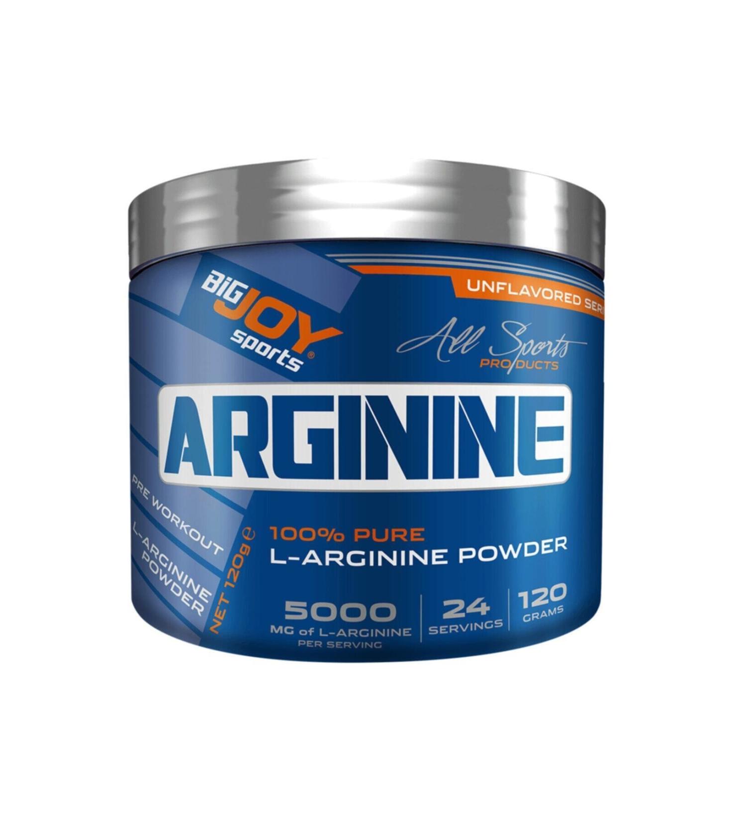 Bigjoy Sports Bigjoy 100% Pure L-arginine Powder 120 gr Unflavored - Buy Online on GoSupps.com