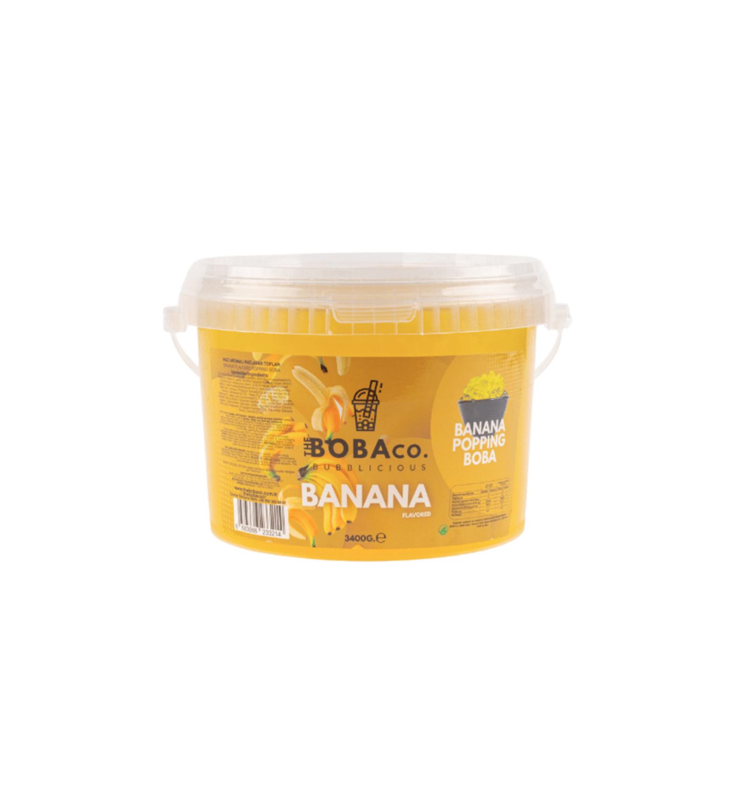 TheBobaCo. Bubblicious Bubble Tea Boba - Banana / Banana 3 4kg