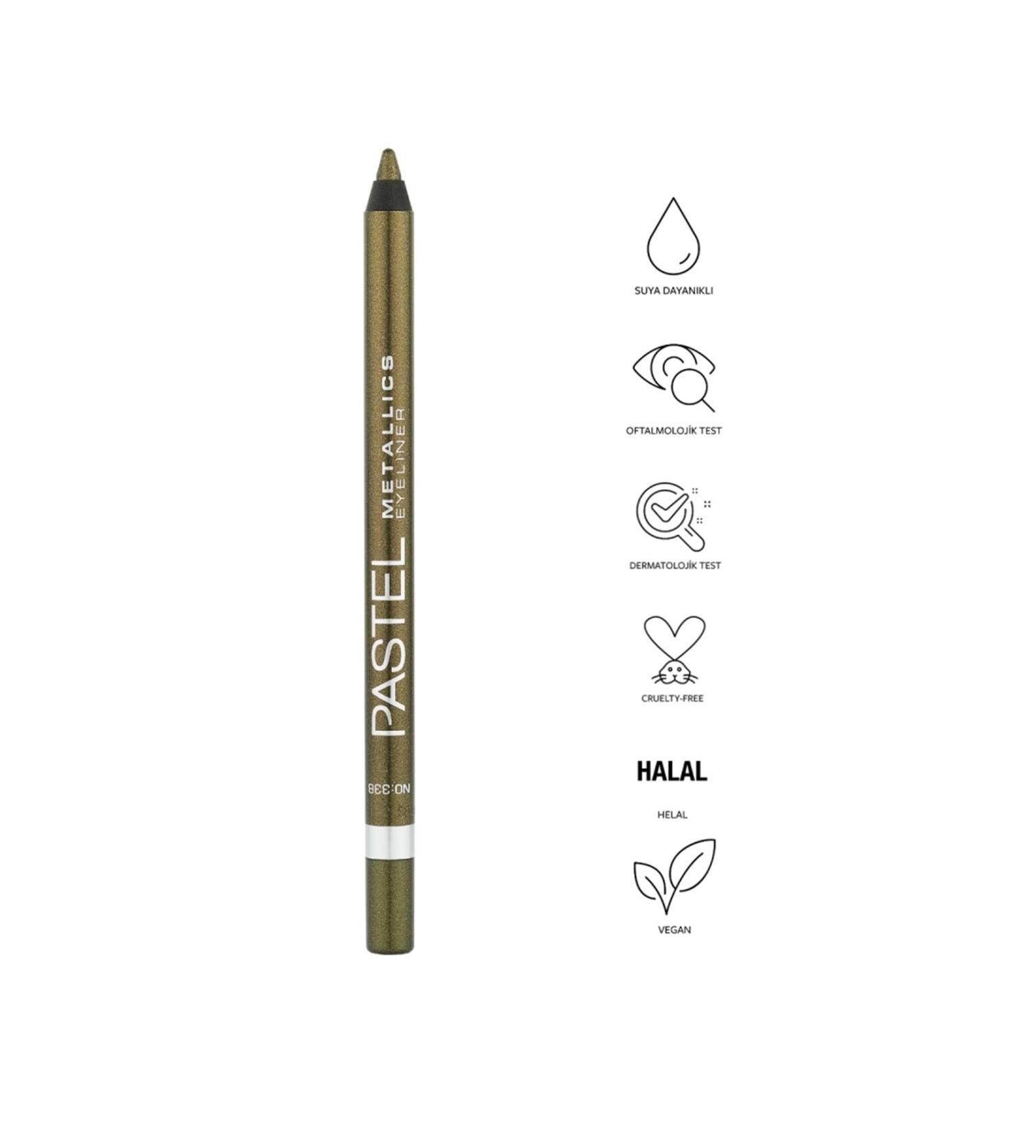 Pastel Metallics Eyeliner - Metallic Eye Pencil 338 1.20 G