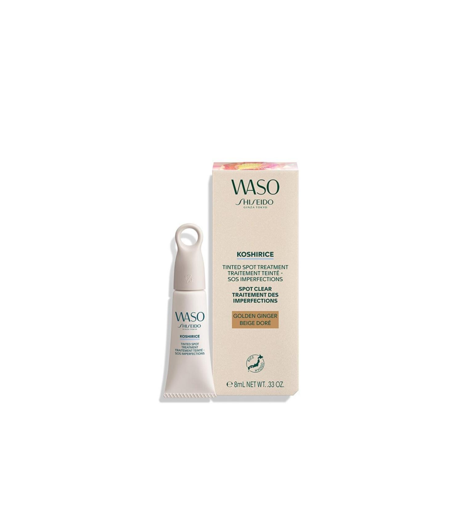 Shiseido Beauty Shiseido Waso Koshirice Tinted Spot Treatment Golden Ginger / Acne Care Cream with Concealer Effect 8