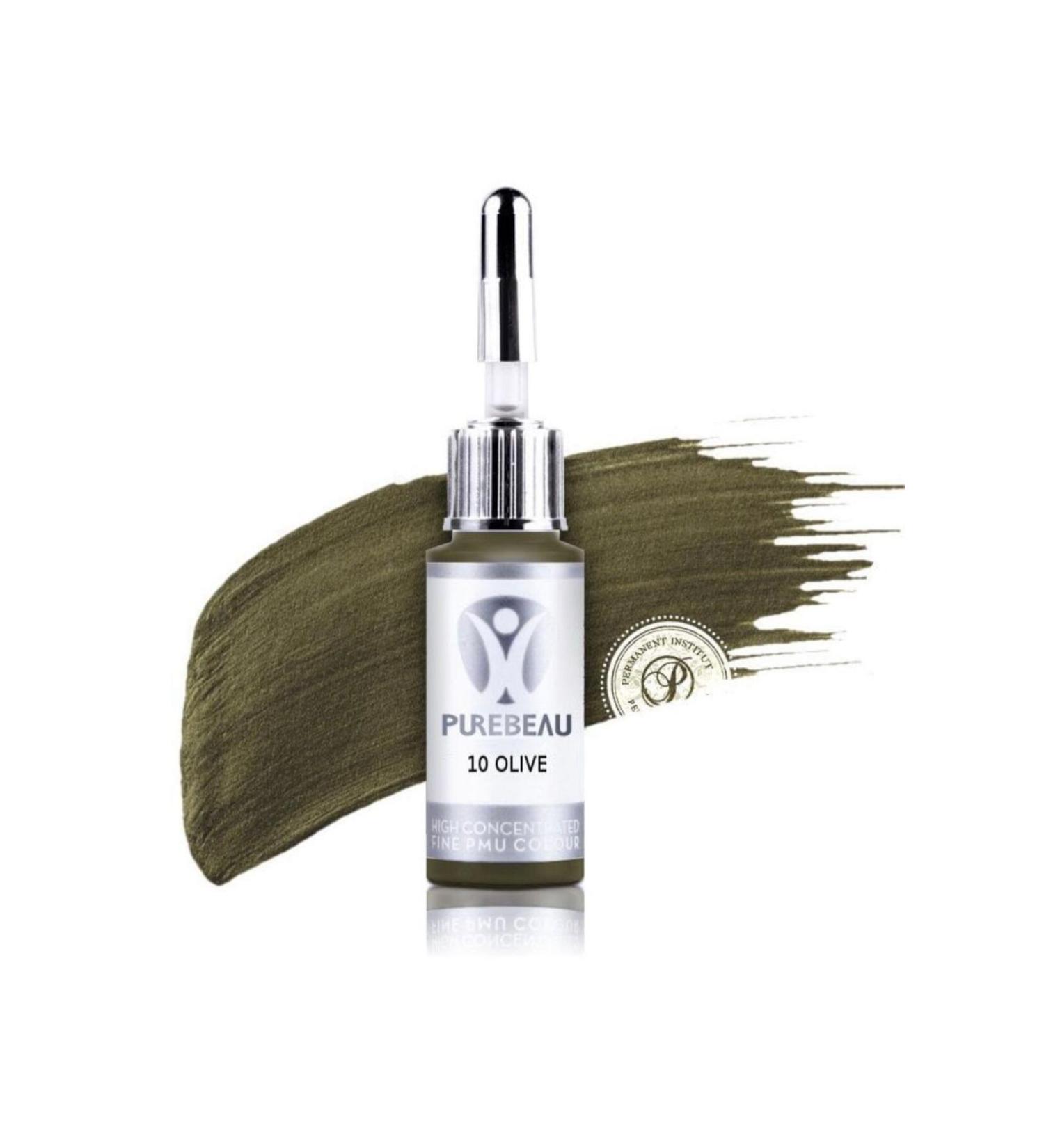 Purebeau Permanent Makeup Dye Olive Green Olive