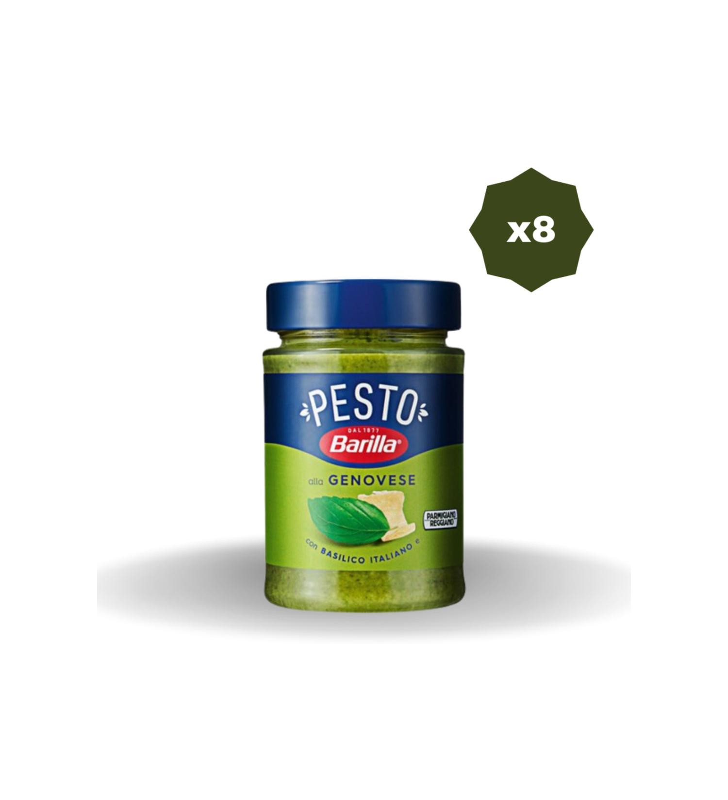 Barilla Pesto Rosso Basil Mak.sauce 190gr X 8 Pieces