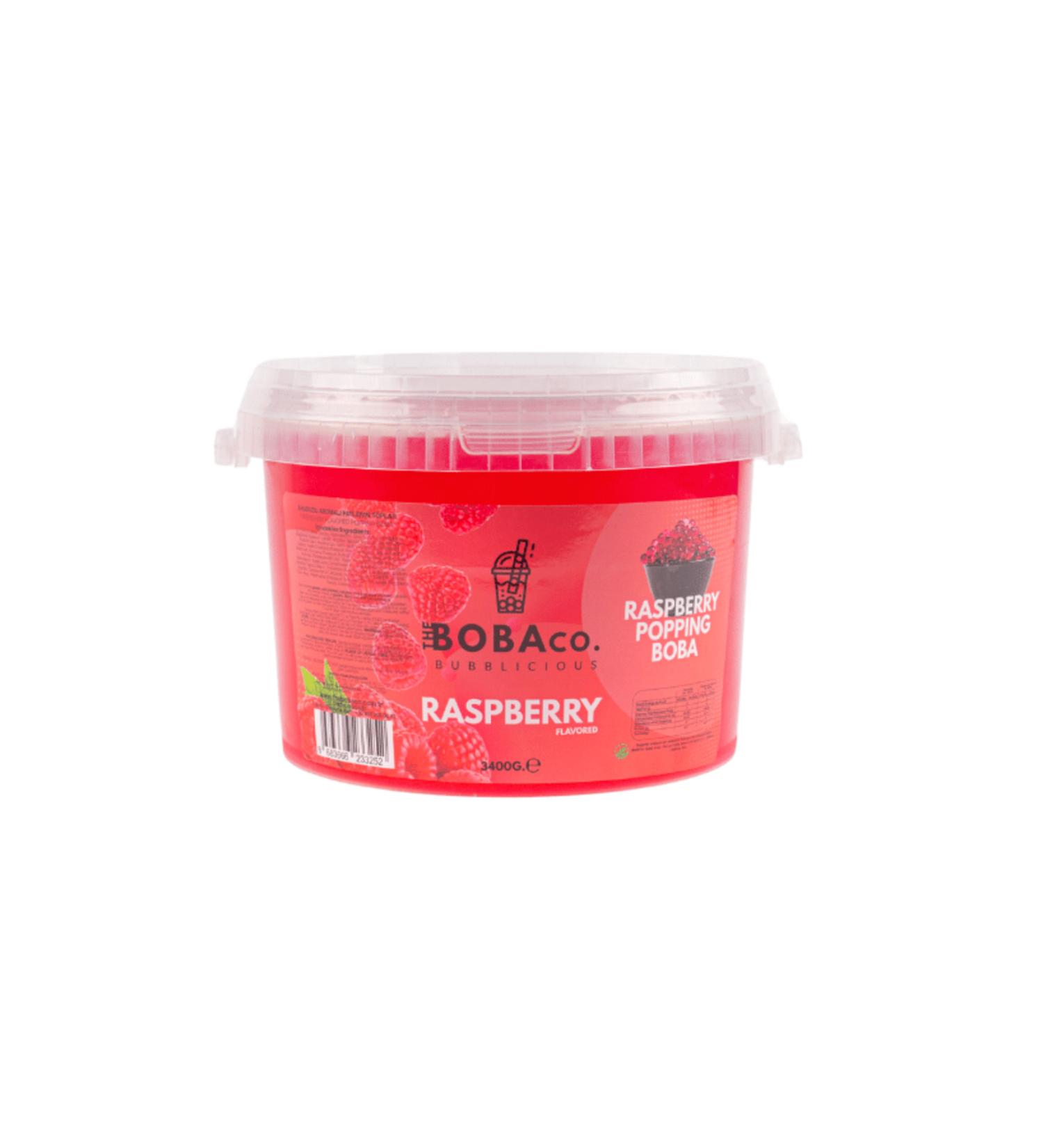 TheBobaCo. Bubblicious Bubble Tea Boba - Raspberry 3 4kg - Buy Online on GoSupps.com