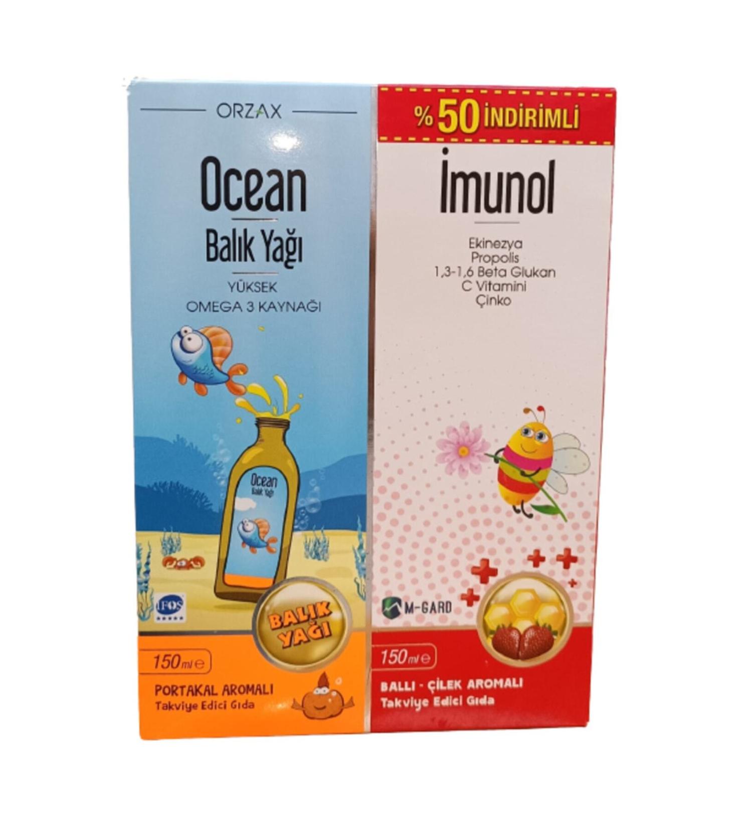Ocean Fish Oil Orange Flavored Imunol Syrup(P DISCOUNTED)