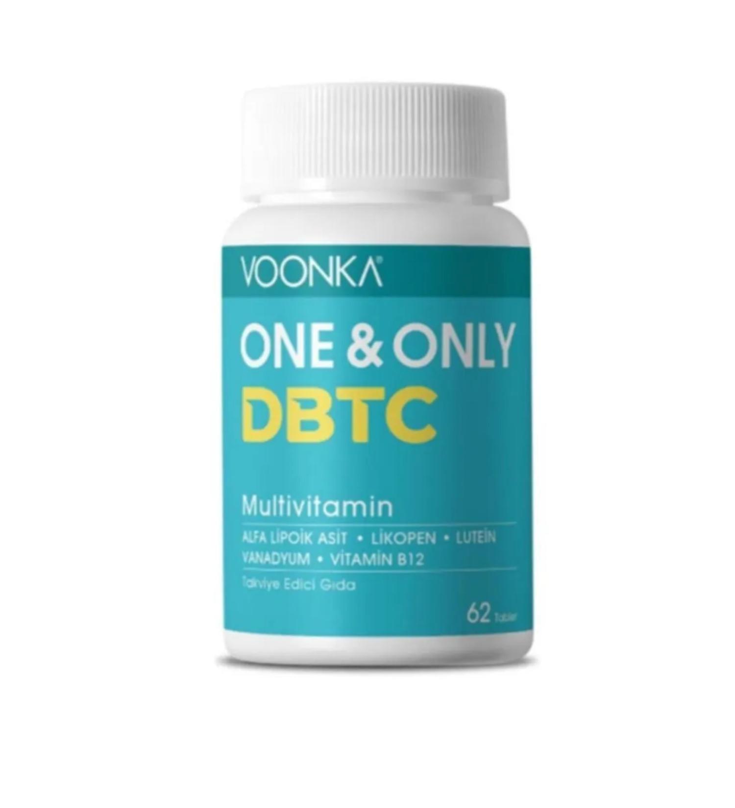 One And Only Dbtc Multivitamin 62 Tablets