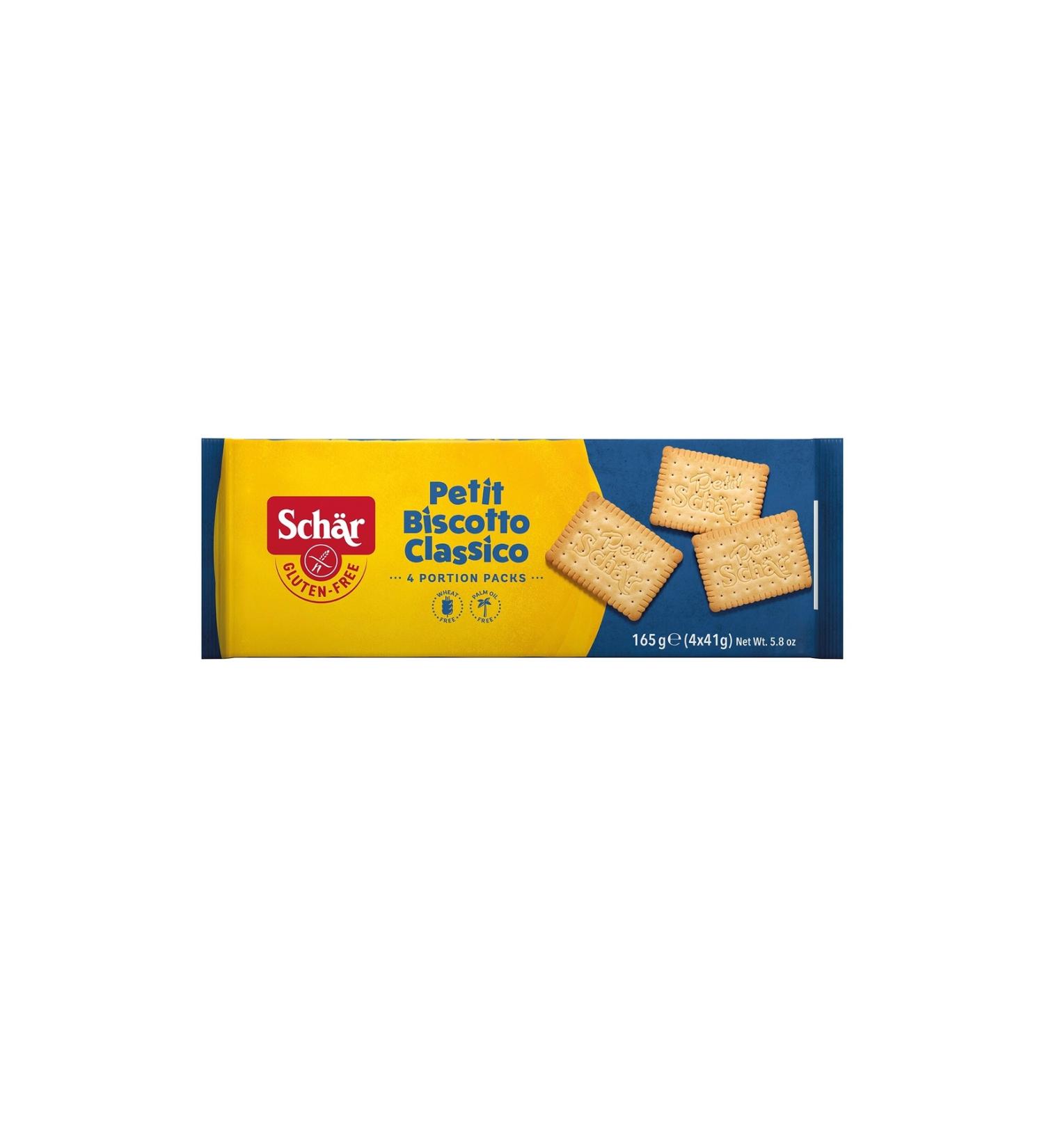 Schar Petit Biscotto Gluten Free Petit Beurre Classic Biscuit 165 gr - Buy Online on GoSupps.com