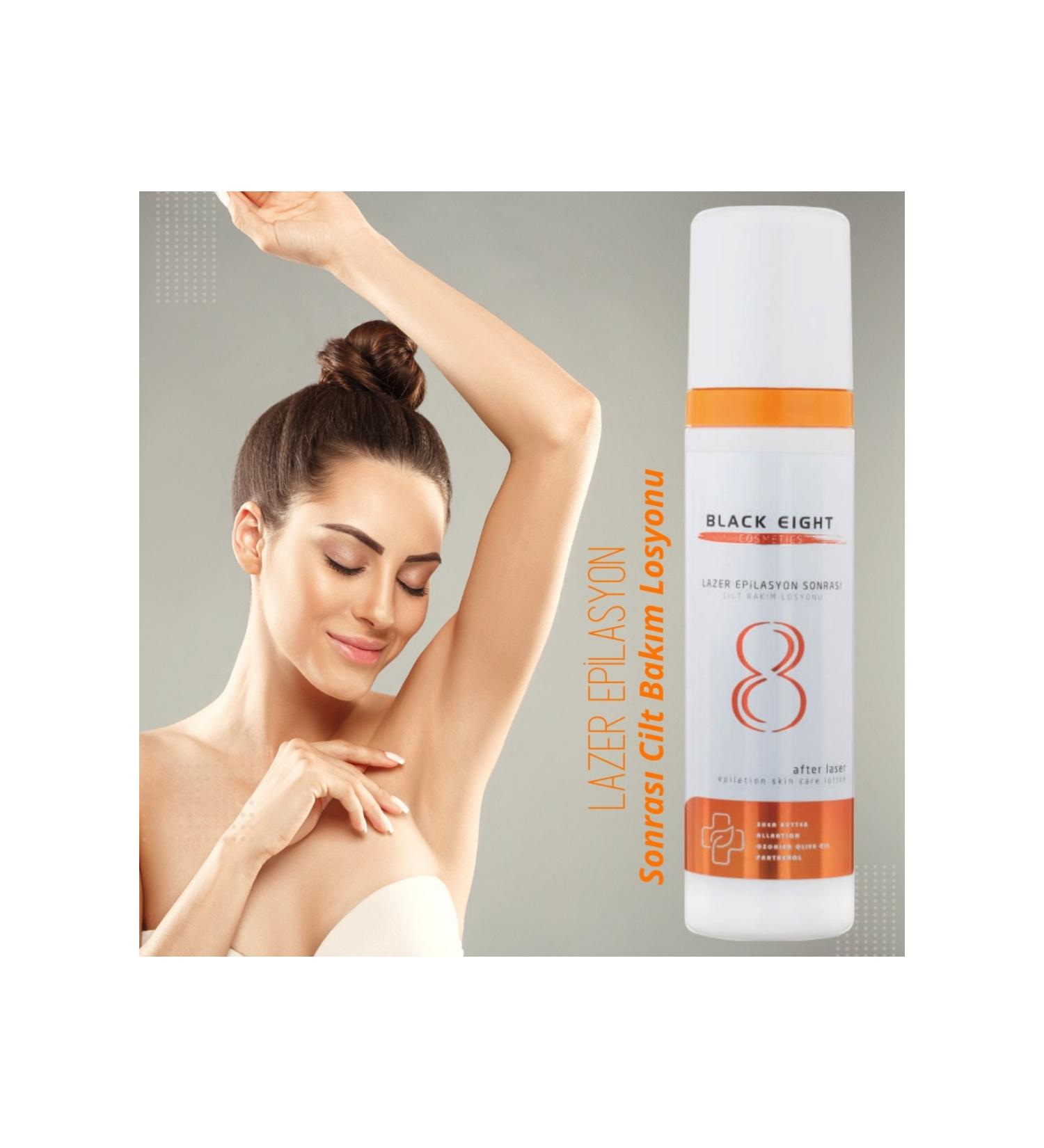 black eight Laser Hair Removal After Lotion - Buy Online on GoSupps.com
