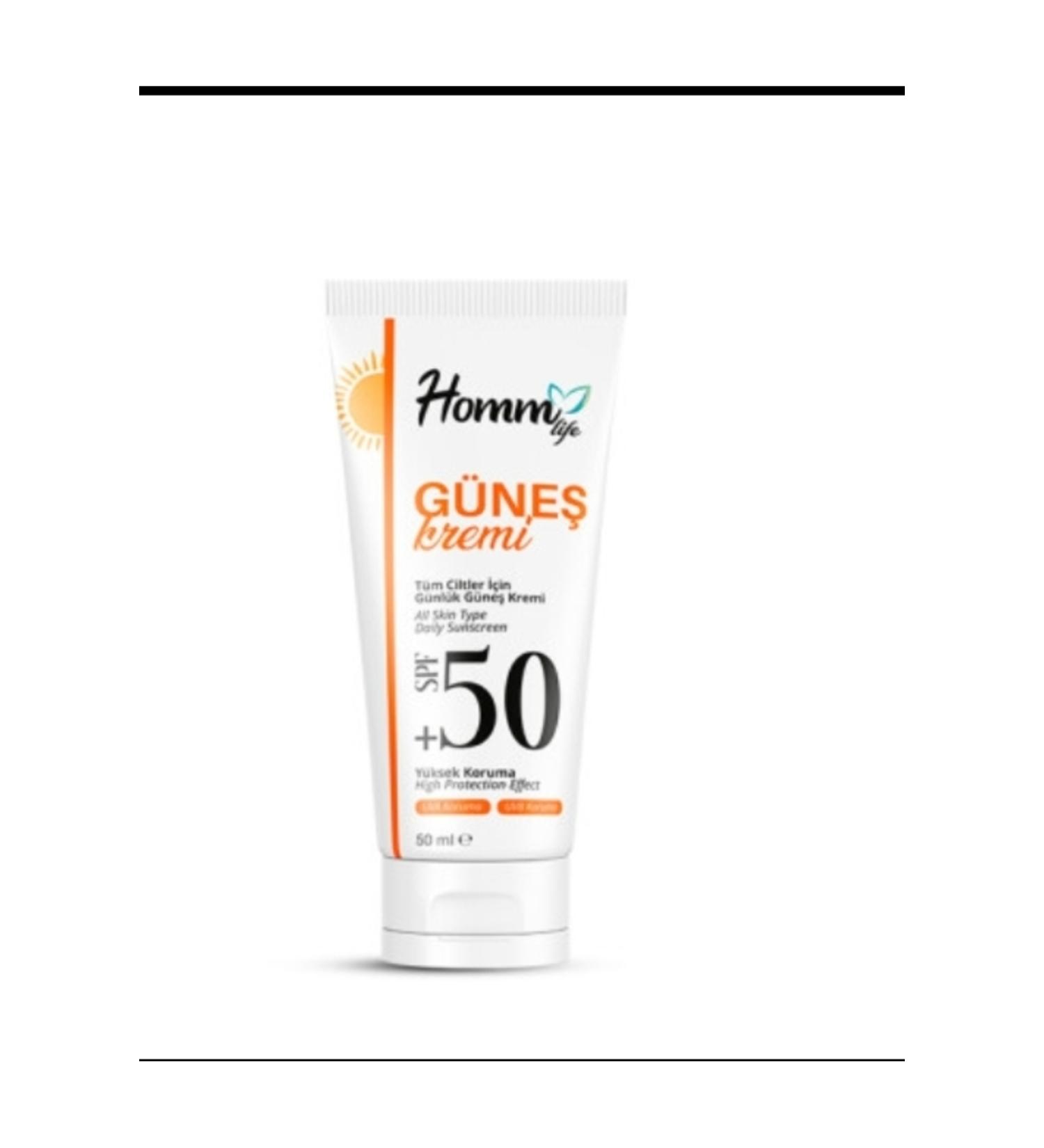 Homm Herbal HOMM LIFE SUN CREAM 50 SPF 50 ML Homm