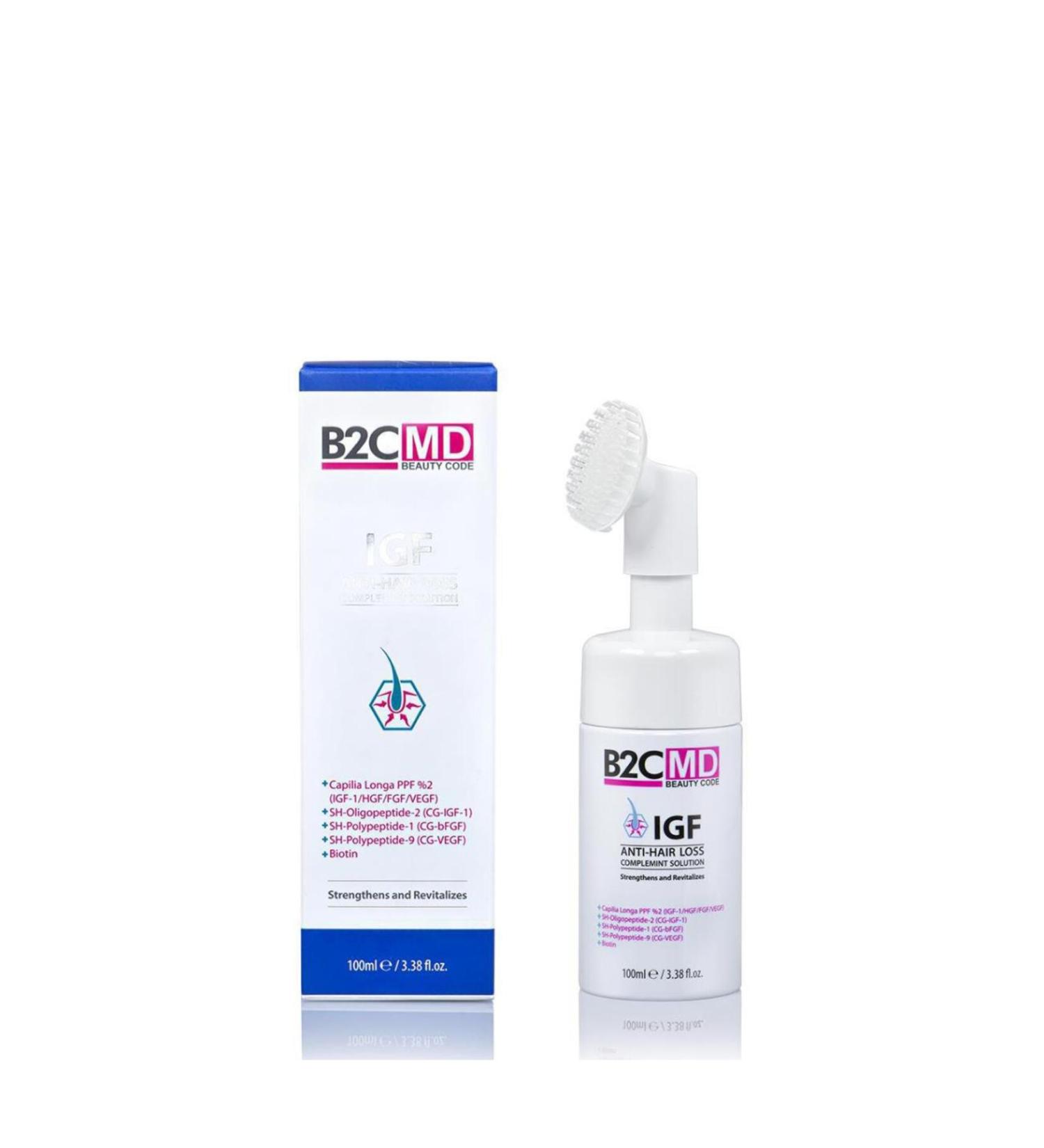 B2CMD Anti Hair Loss Igf Growth Factor Solution 100ml