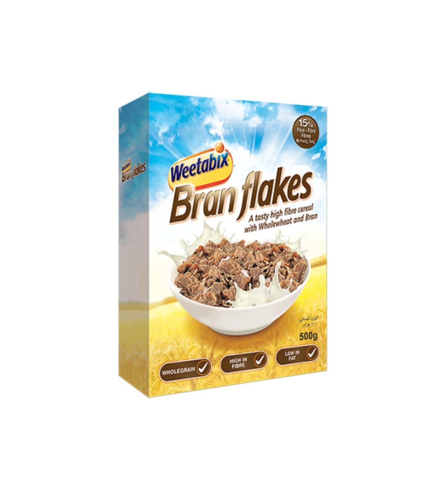 Weetabix Bran Flakes Wholegrain Wheat Flakes 500g