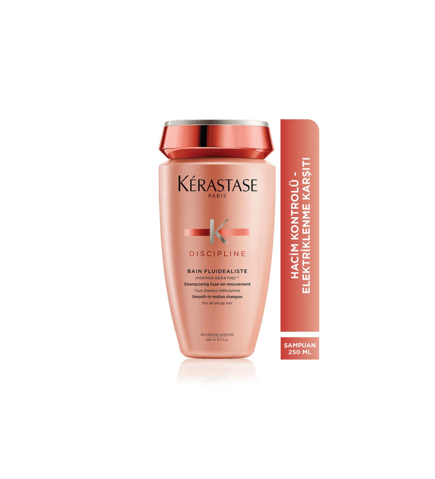 Kerastase Discipline Bain Fluidealiste - Easy Styling and Anti-Frizz Shampoo 250 ml - Buy Online on GoSupps.com