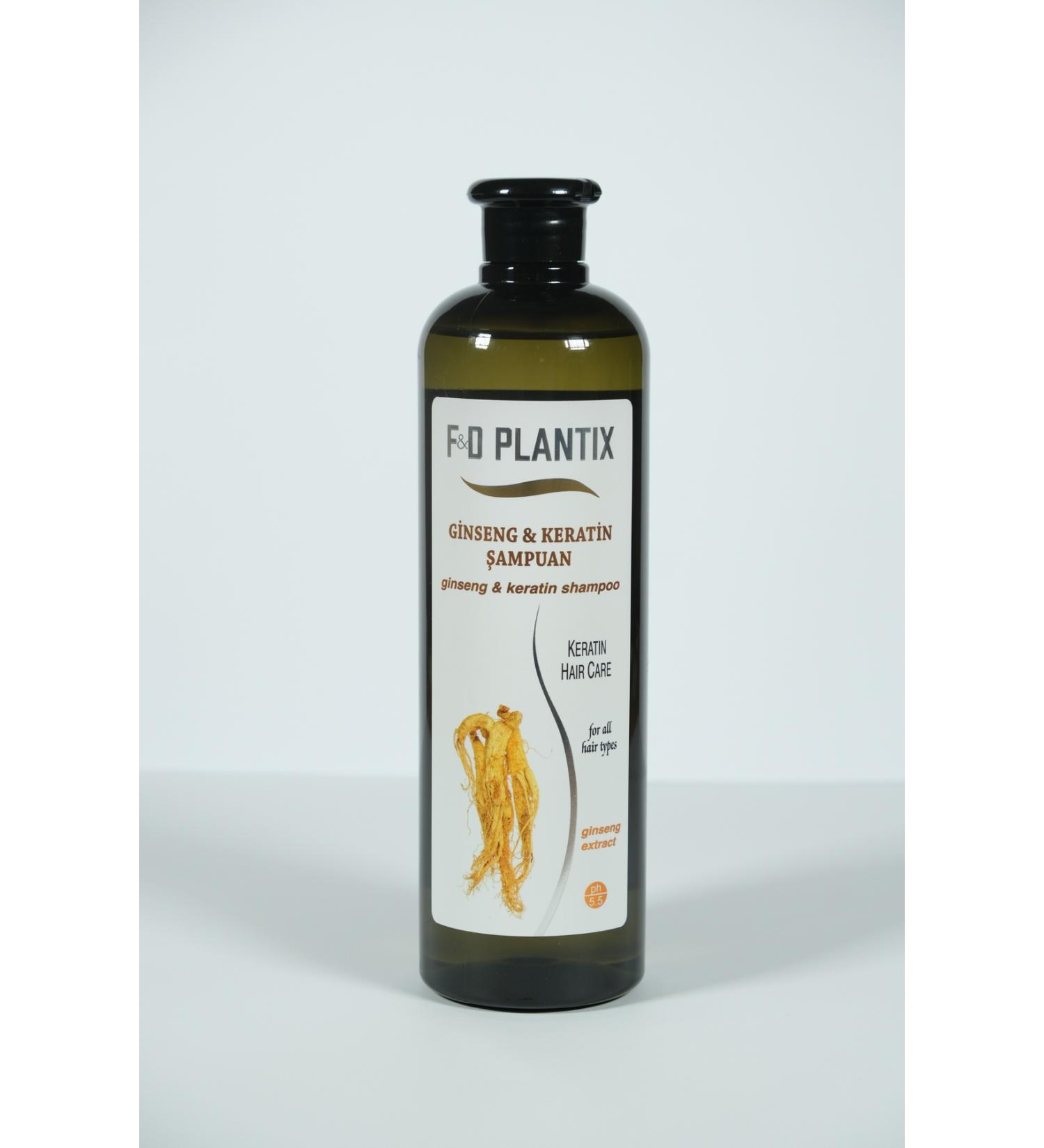 F&D Plantix Fd Plantix Ginseng & Keratin Shampoo 700 ml 8697869092387