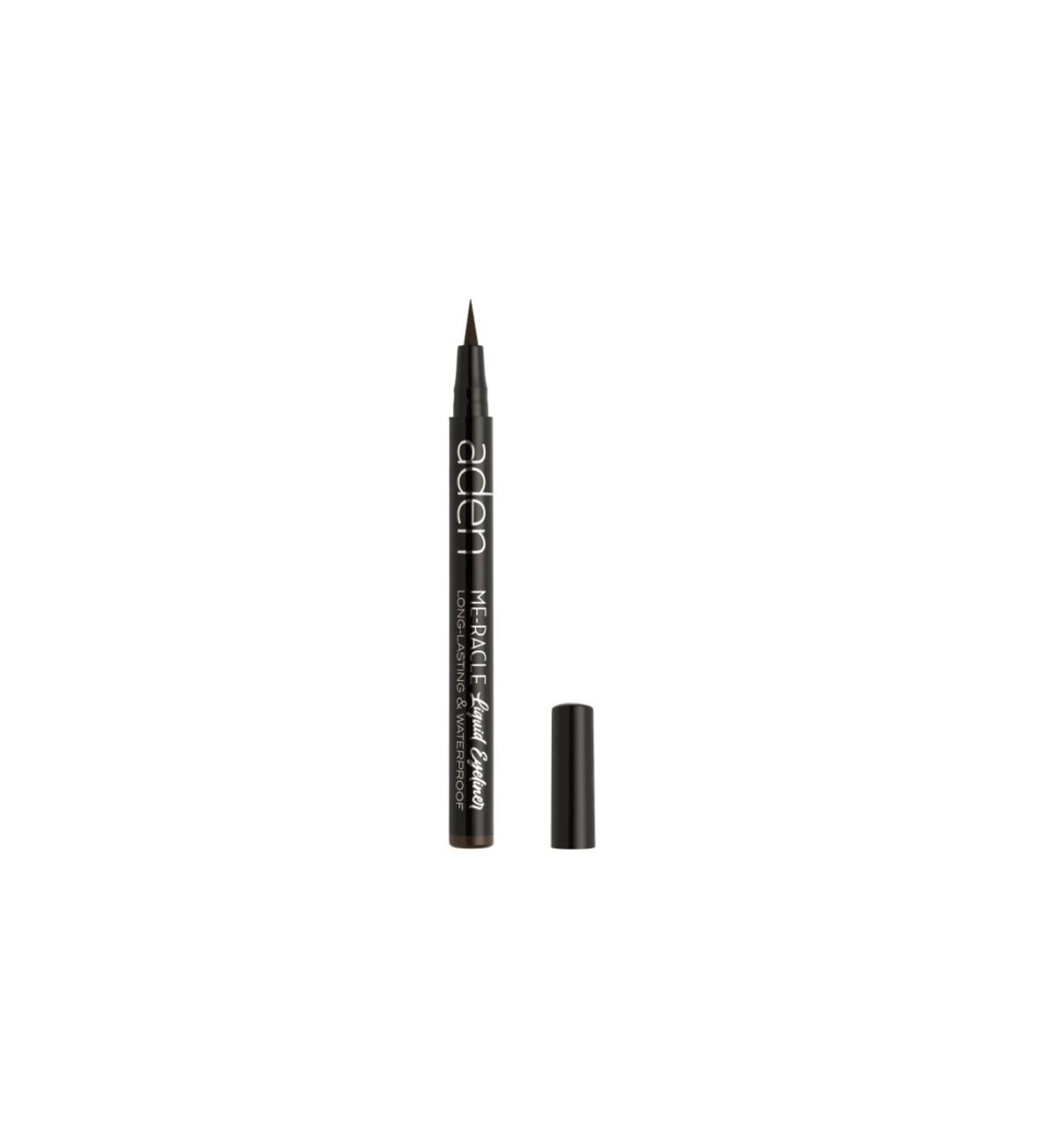 Aden Me-Racle Liquid Eyeliner (Liquid Eye Pencil) (02 Brown)