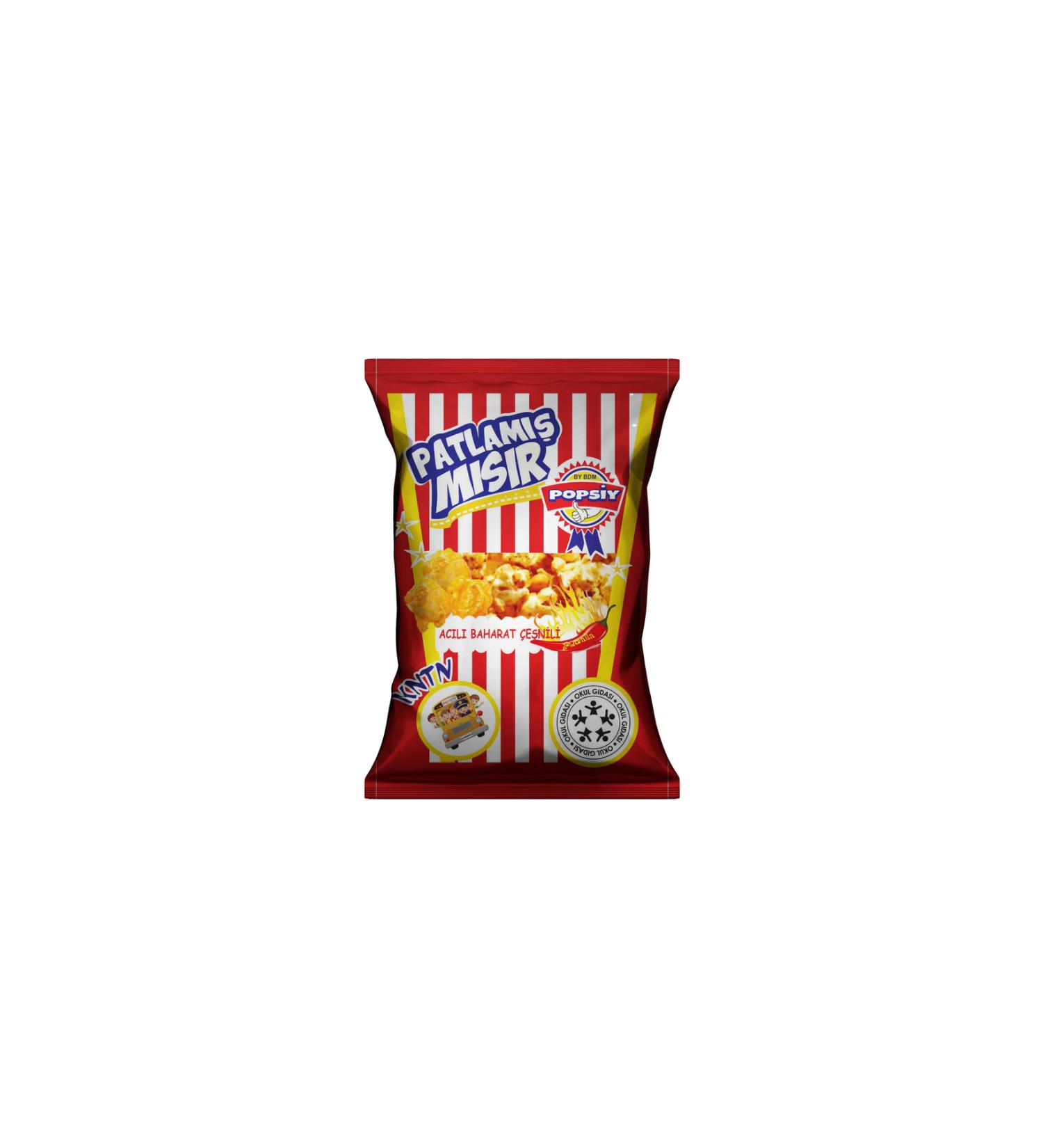 BYBDM POPS Y Hot Spicy Popcorn (14GR X 20PCS)