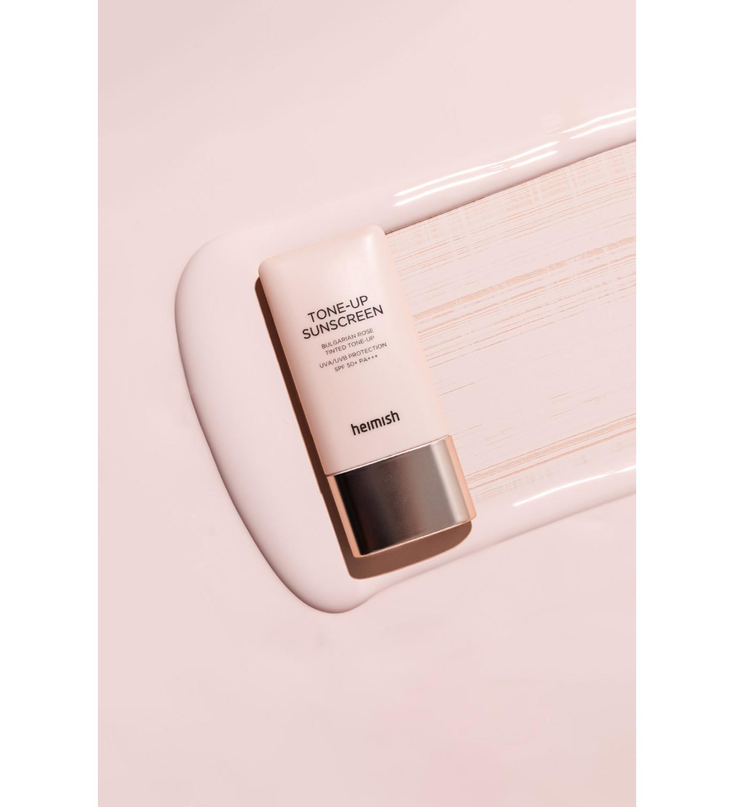 Heimish Bulgarian Rose Tinted Tone-up Sunscreen SPF50+ PA+++ 30ml - Toning Sunscreen - Buy Online on GoSupps.com