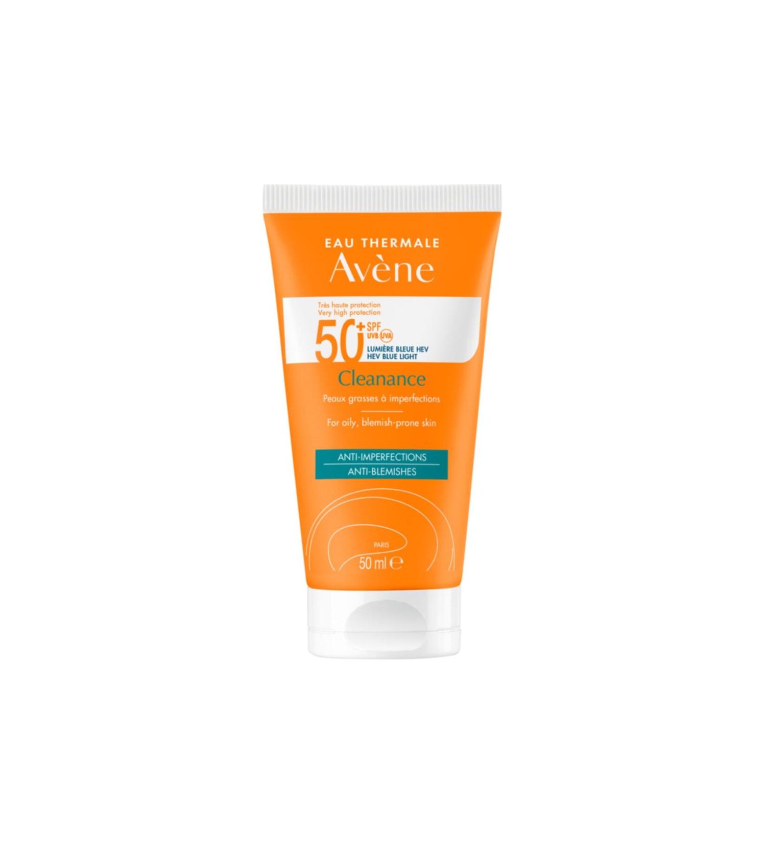 Avene Cleanance SPF 50+ Sunscreen for Oily and Acne Prone Skin 50 ml -GEM4DF5/D5233V2