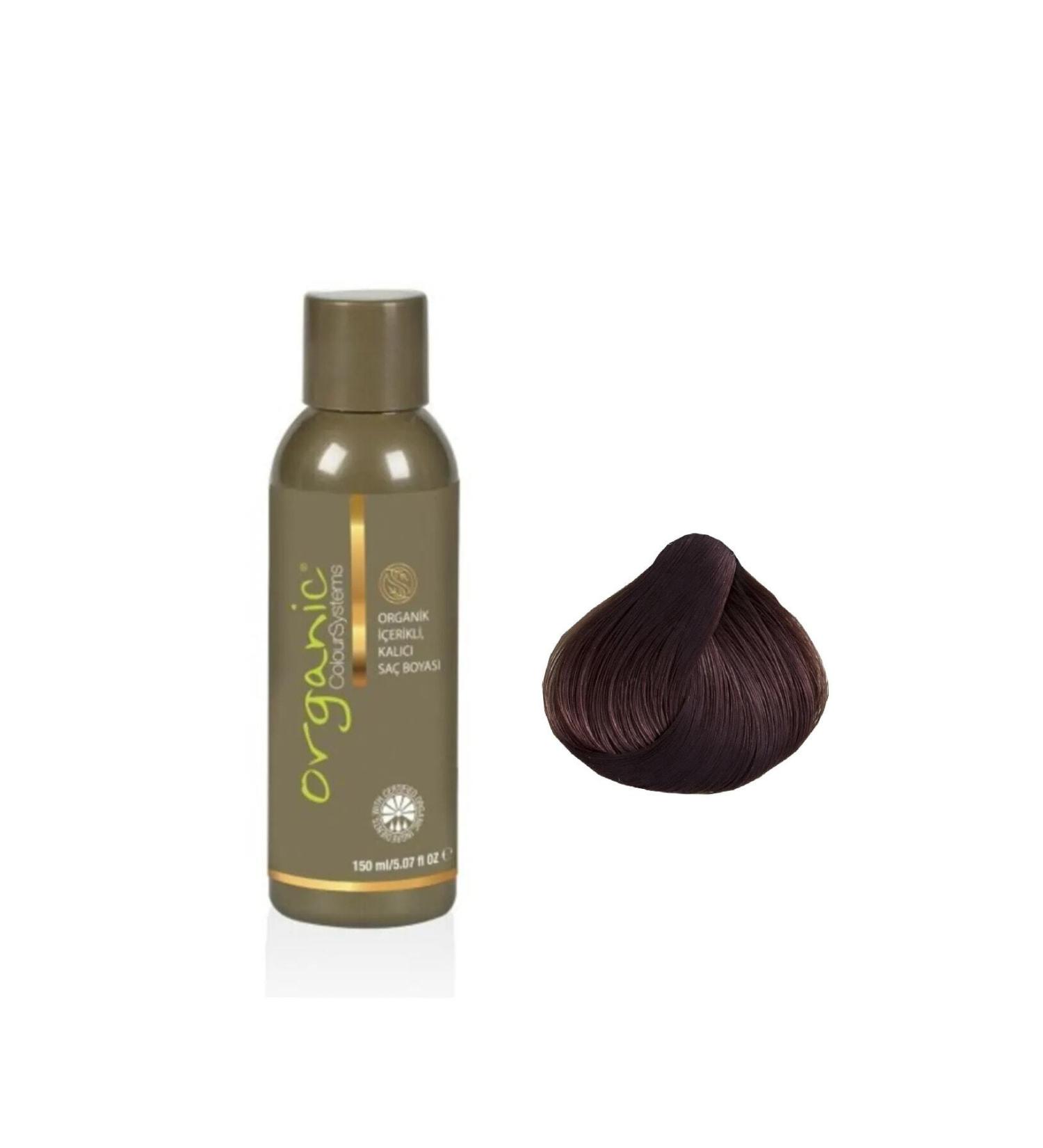 Organic Color Systems HERBAL INTENSE PIGMENT AMMONIA-PERMANENT HAIR DYE 150ML 6AH DARK ASH BLONDE PSSN1434