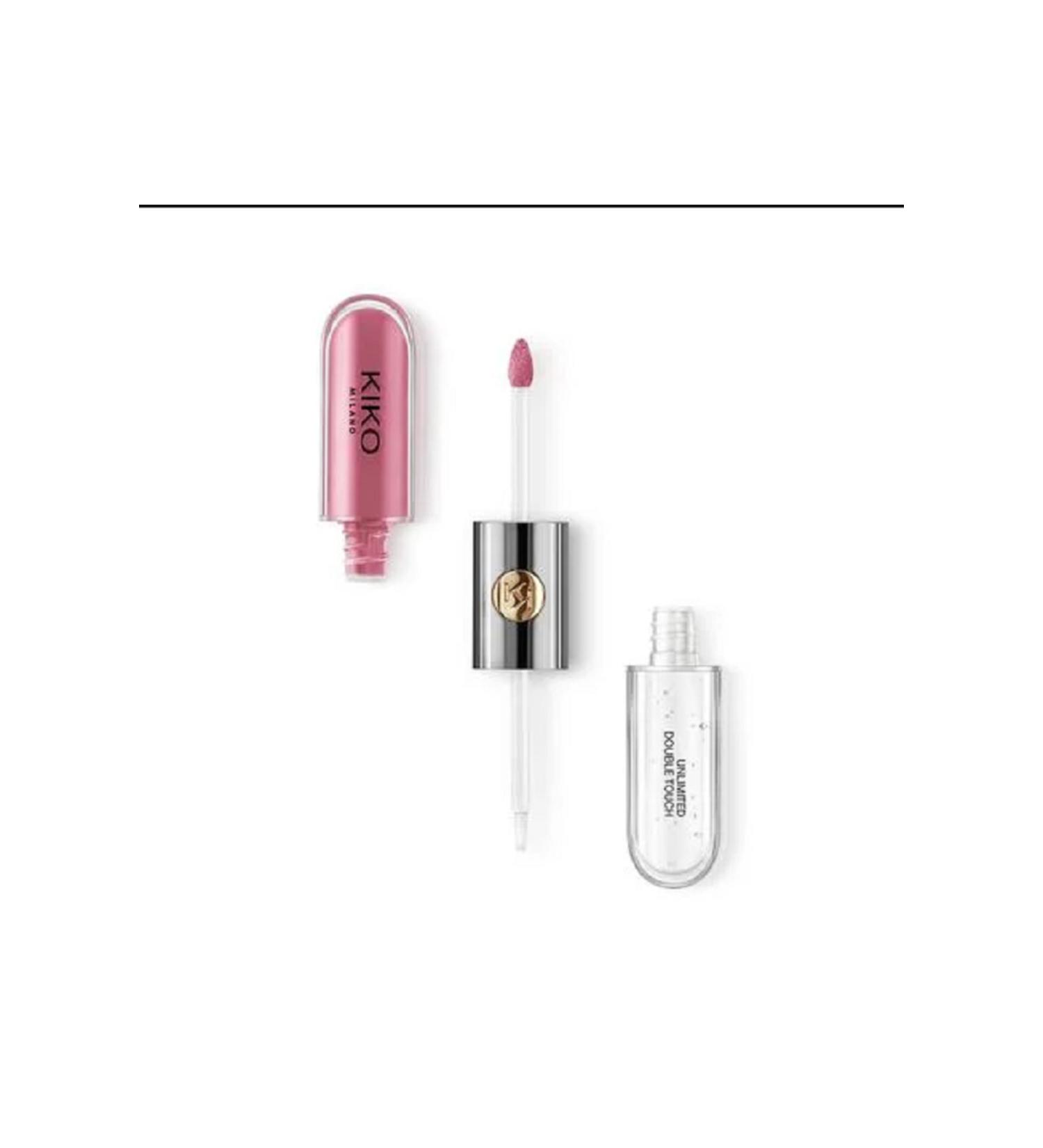 KIKO Unlimited Double Touch - Long-Lasting Intense and Shiny Finish Shiny Lipstick 6ml - Buy Online on GoSupps.com