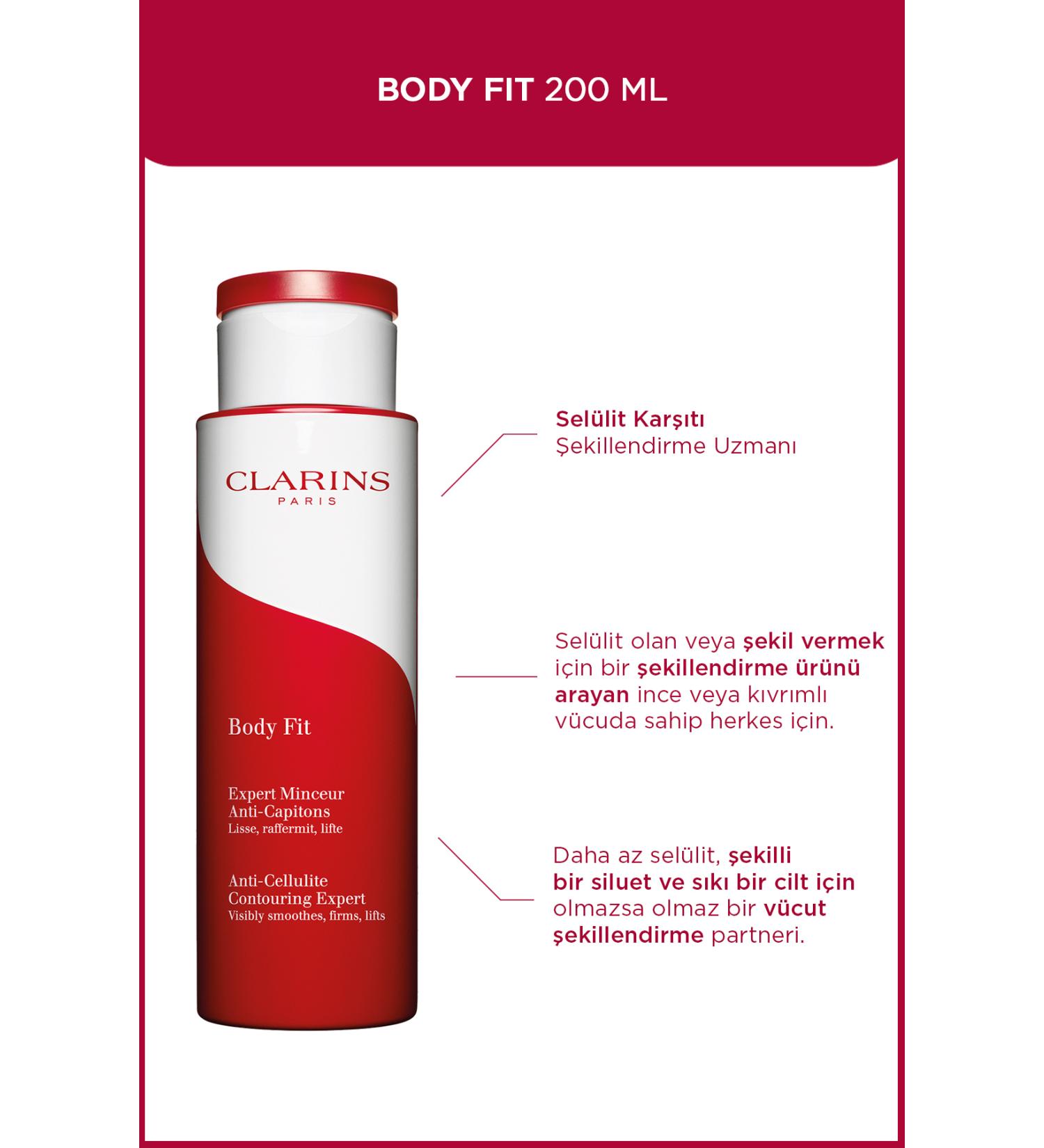 Clarins Body Fit Anti-cellulite Contouring Expert 200 Ml Anti-Cellulite - Buy Online on GoSupps.com