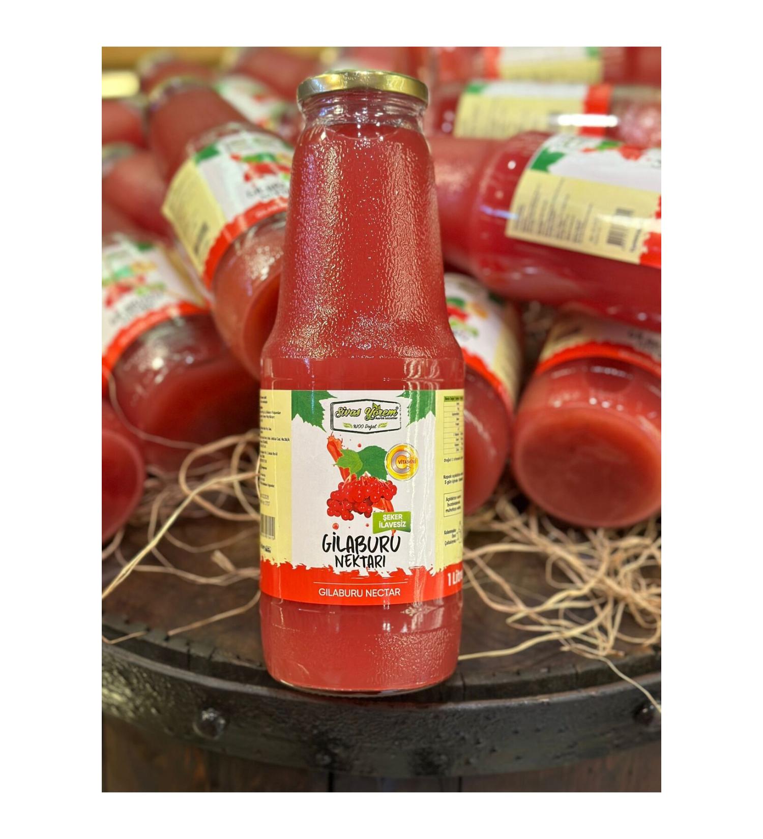 Sivas Region Centennial Flavors Gilaburu Nectar Natural Sugar Free 1 Liter - Buy Online on GoSupps.com