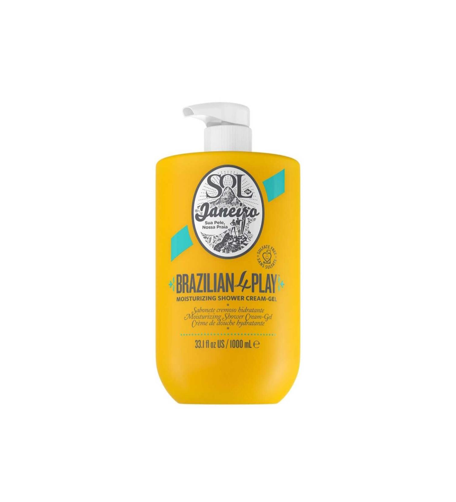 Sol De Janeiro Brazilian 4Play Shower Cream Gel - Gel Cream 1000ml - Buy Online on GoSupps.com