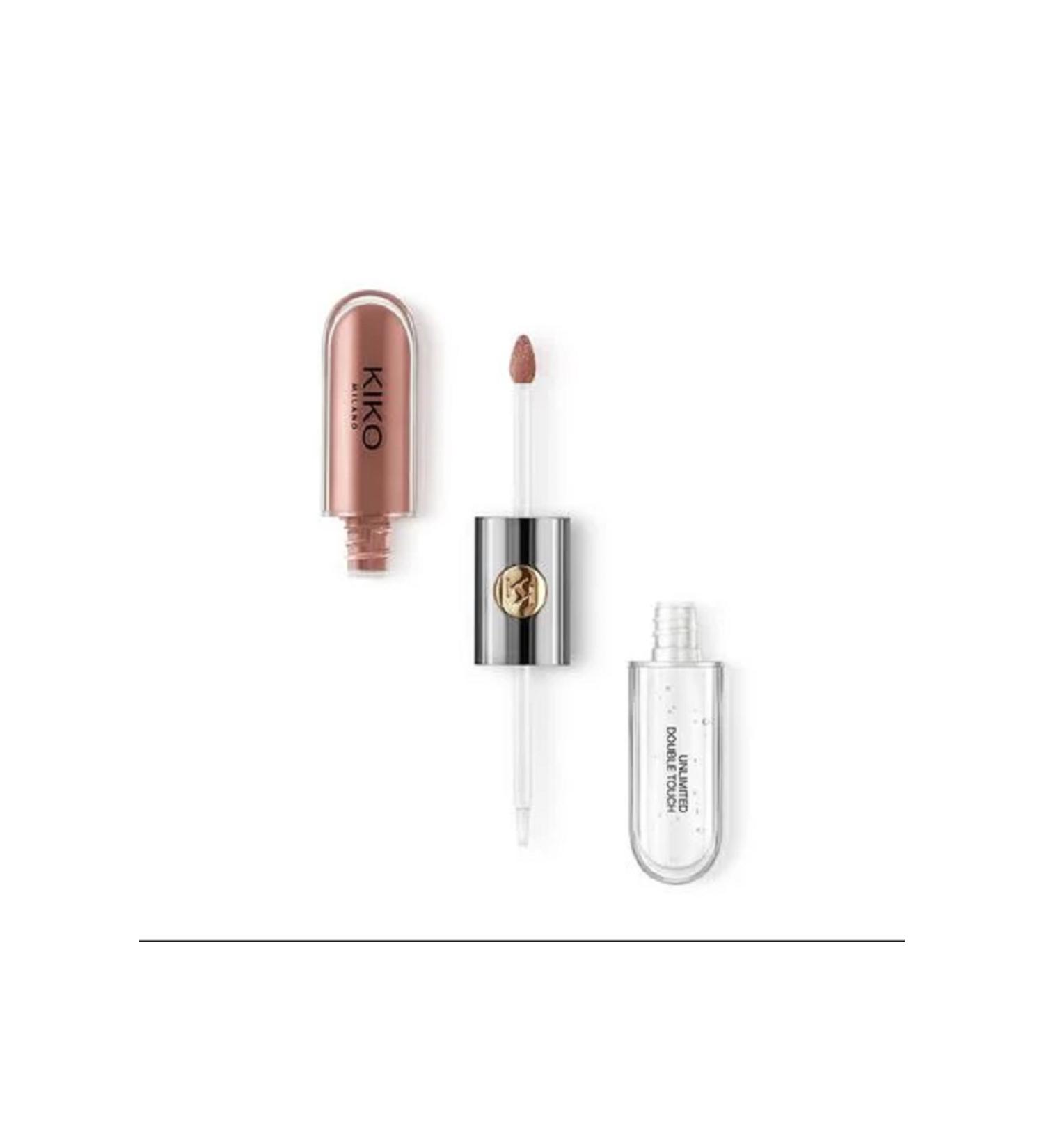 KIKO Unlimited Double Touch - Long-Lasting Intense and Shiny Finish Shiny Lipstick 6ml - Buy Online on GoSupps.com
