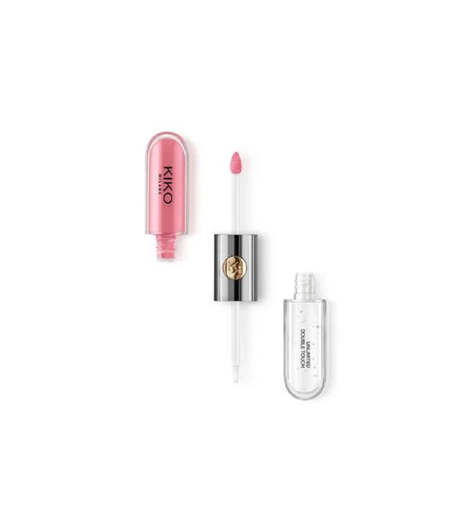 KIKO Unlimited Double Touch - Long-Lasting Intense and Shiny Finish Shiny Lipstick 6ml - Buy Online on GoSupps.com