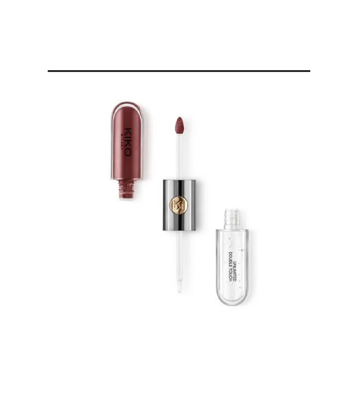 KIKO Unlimited Double Touch - Long-Lasting Intense and Shiny Finish Shiny Lipstick 6ml - Buy Online on GoSupps.com