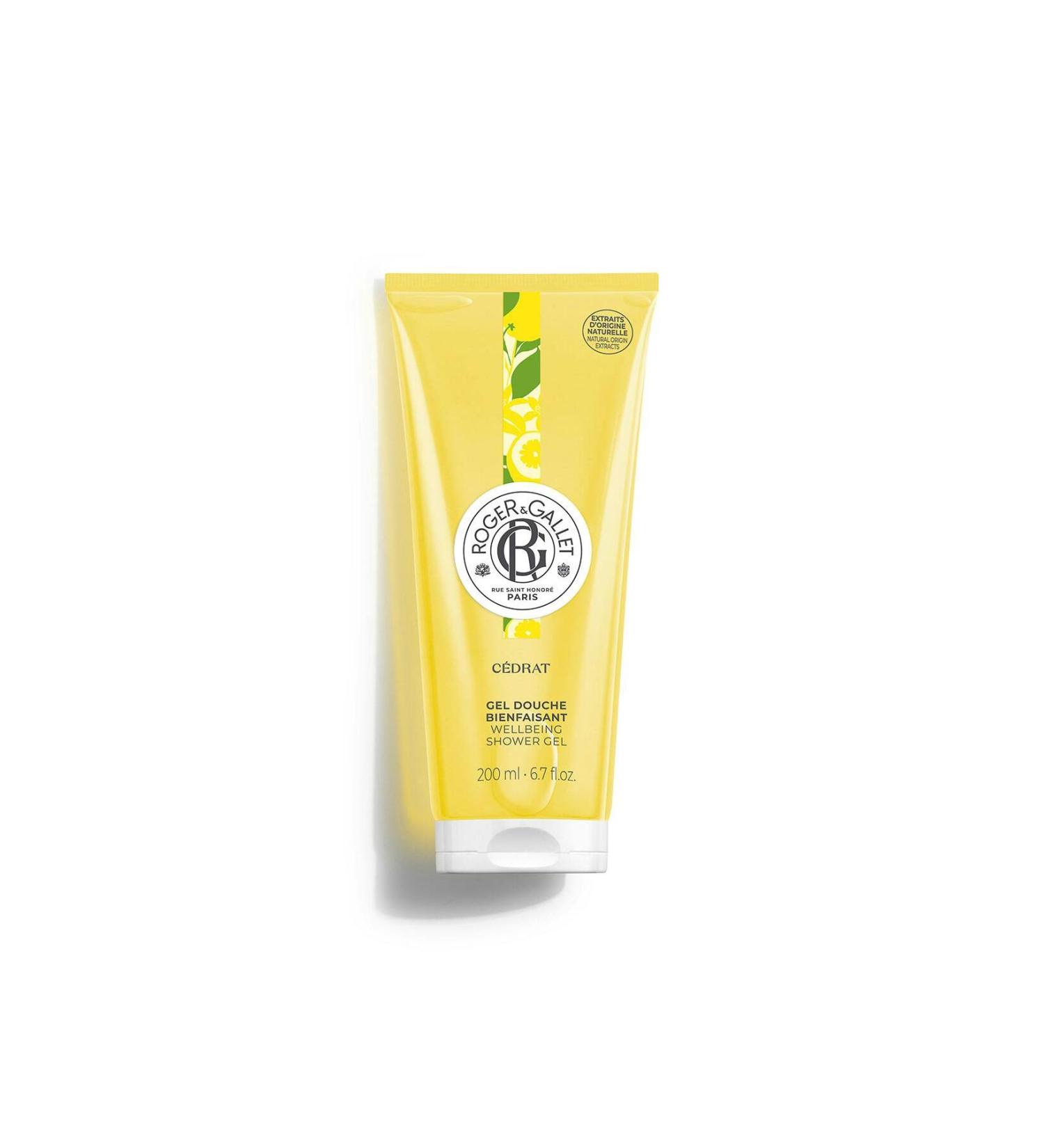 Roger&Gallet C DRAT Shower Gel with Citron - Cardamom - Guaiac Tree 200 ml