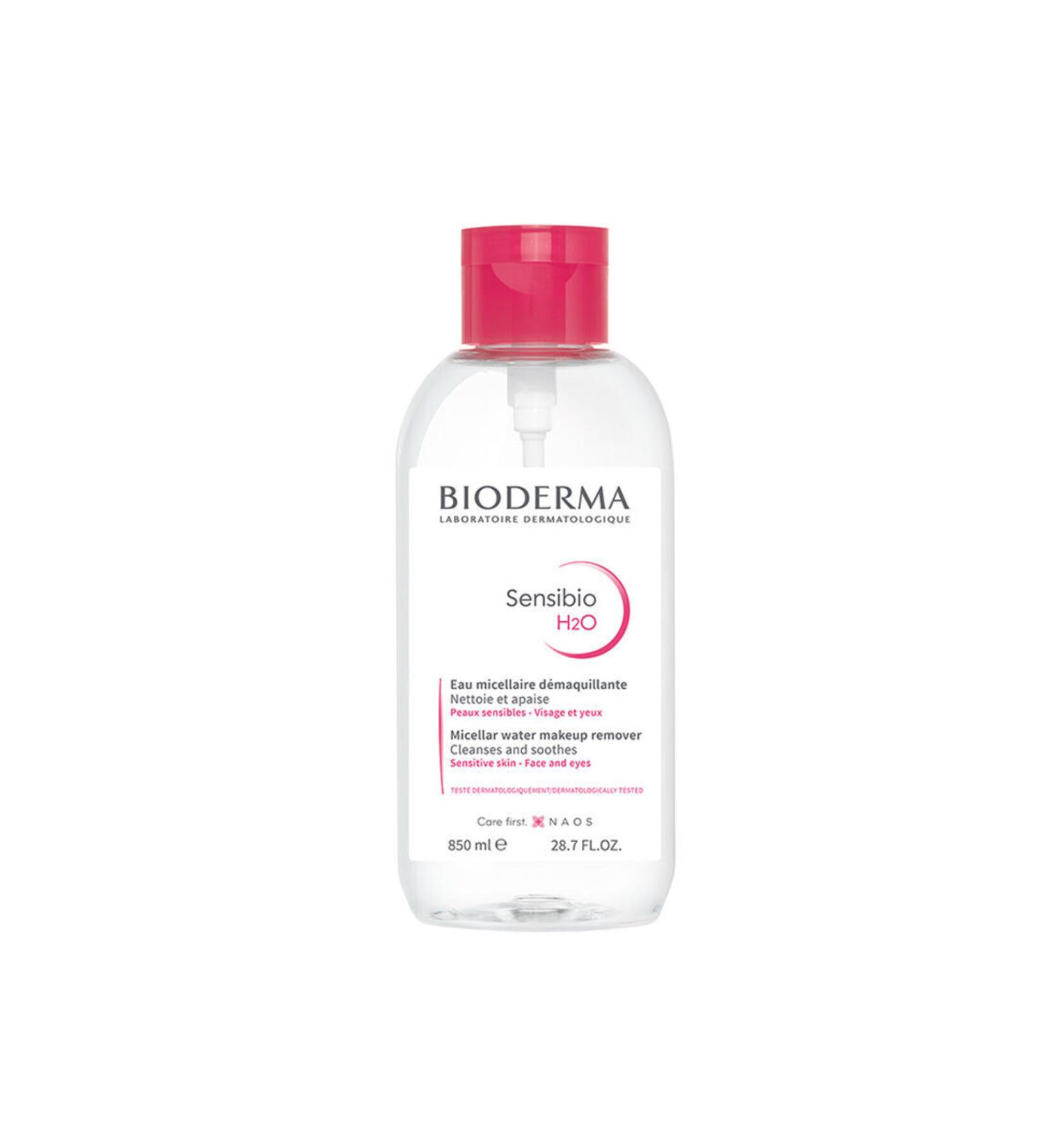 Bioderma Sensibio H2O Micellar Make-Up Remover Water Sensitive and Normal Skin 850 ml