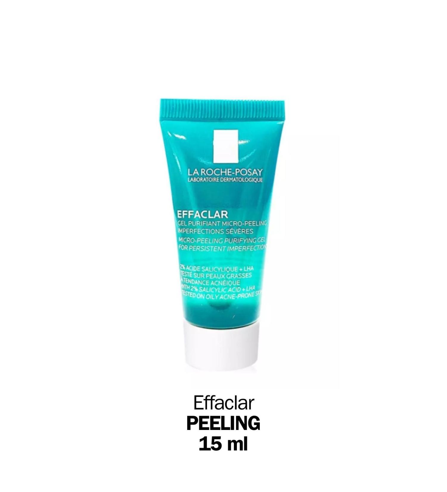 La Roche Posay Effaclar Micro Peeling Gel for Acne Prone Skin 15 ml (Trial Size)