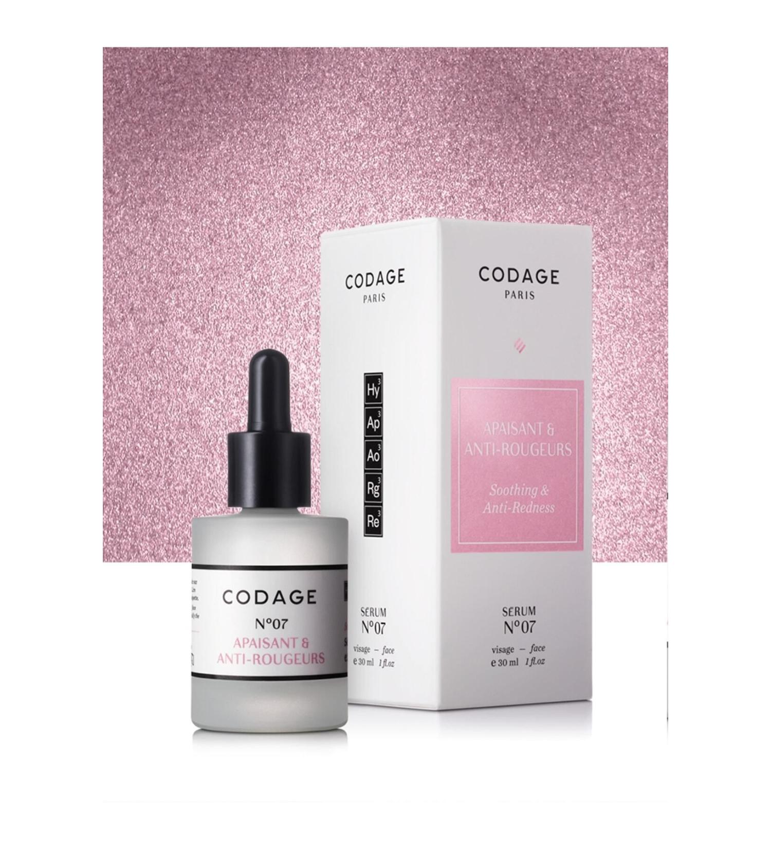 Codage SOOTHING & ANTI-REDNESS SKIN BARRIER REPAIR N 07 SERUM 30 ML PSSN1535