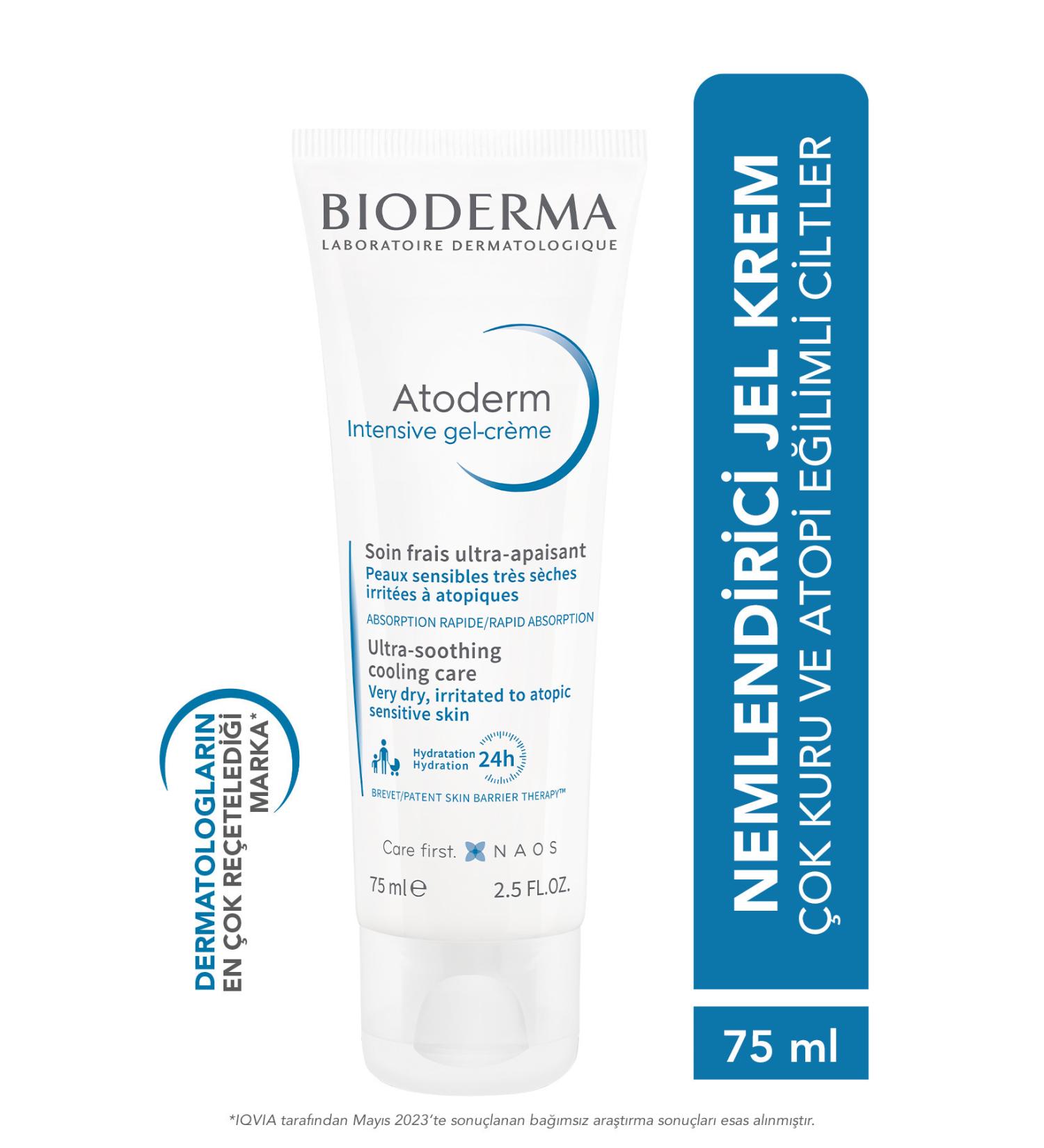 Bioderma GEL-CREAM VERY DRY ATOPY PRONE SKIN SOOTHING GEL CREAM NIACINAMIDE 75 ML PSSN1483 - Buy Online on GoSupps.com