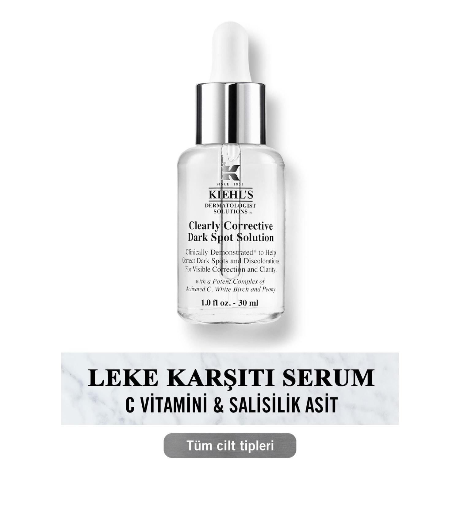 Kiehl's ANTI-DARK SPOT SERUM - 30 ML WITH SKIN BARRIER REPAIRING CONTENT PSSN1531 - Buy Online on GoSupps.com