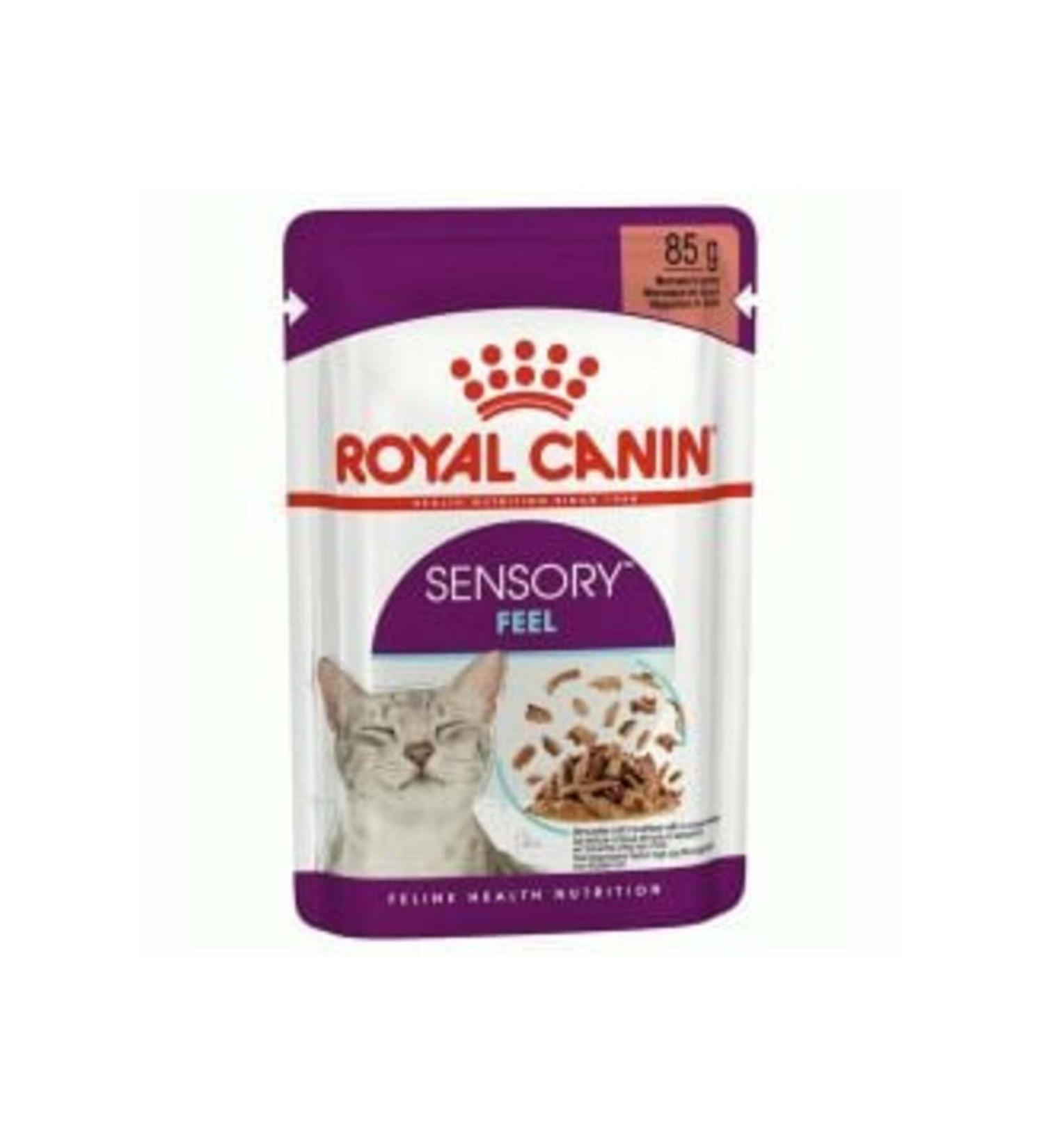 Royal Canin Sensory Feel Gravy Pouch Cat Wet Food 85 gr x 12 pieces ( 1 PIECE )