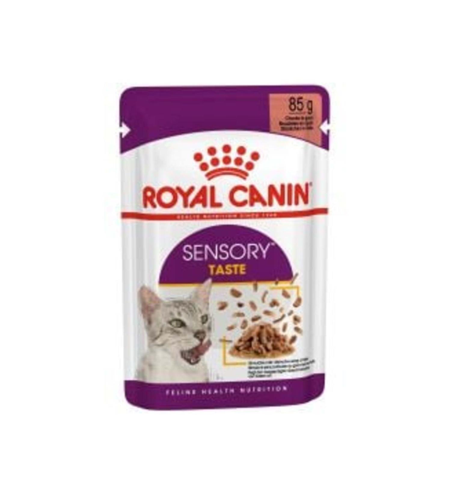 Royal Canin Sensory Taste Gravy Pouch Cat Wet Food 85 gr X 12 Pieces (1 PIECE)