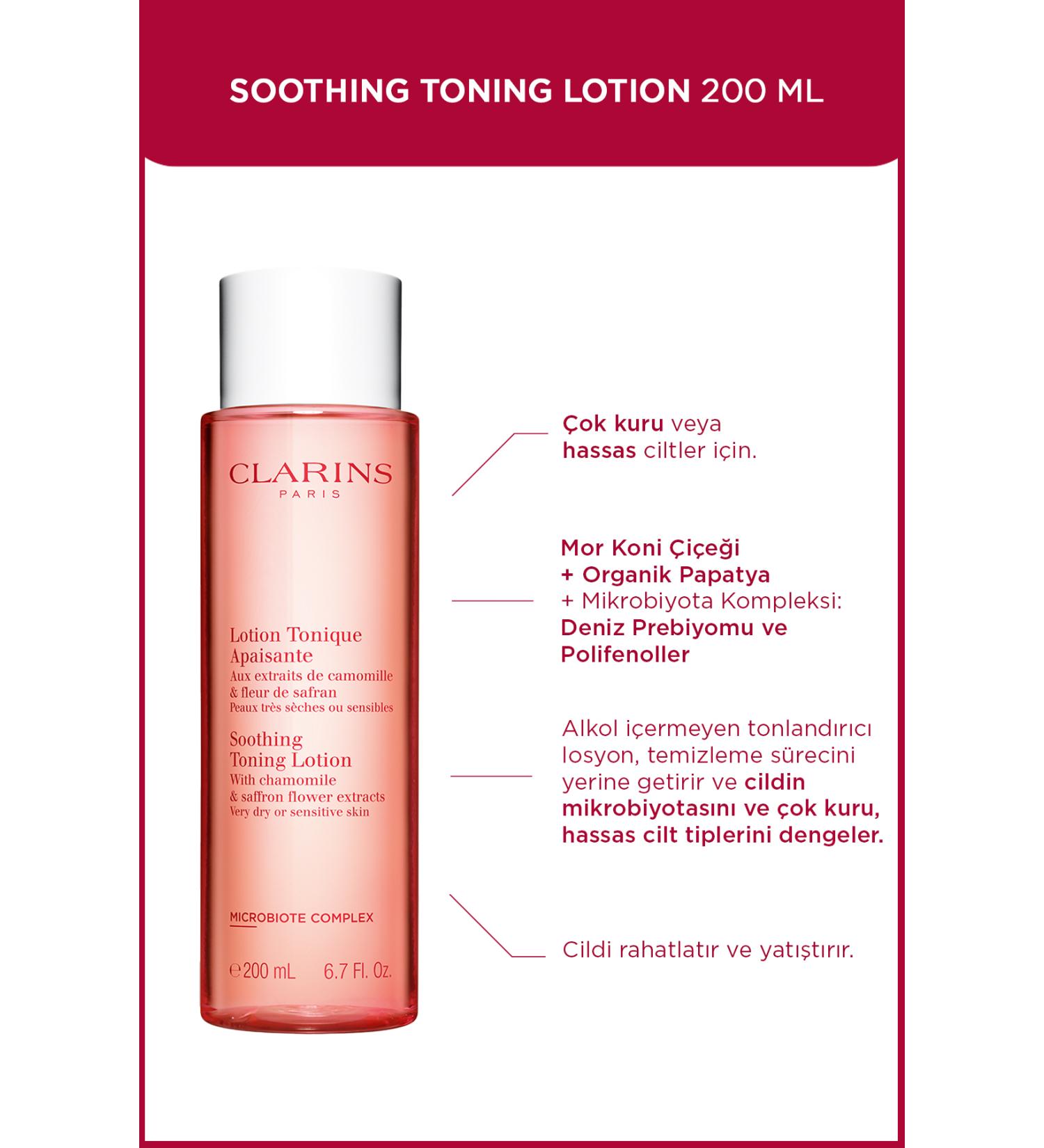 Clarins Soothing Toning Lotion 200ml Cleansing Lotion