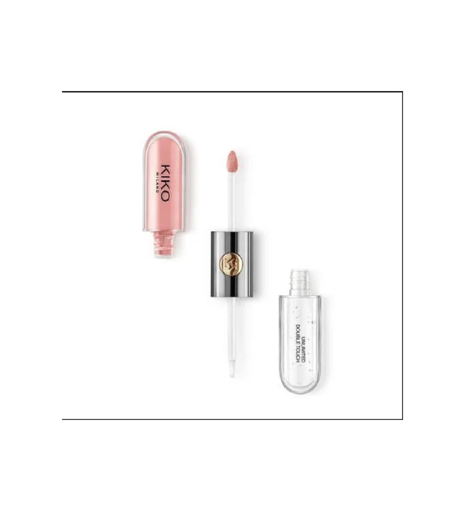 KIKO Unlimited Double Touch - Long-Lasting Intense and Shiny Finish Shiny Lipstick 6ml - Buy Online on GoSupps.com