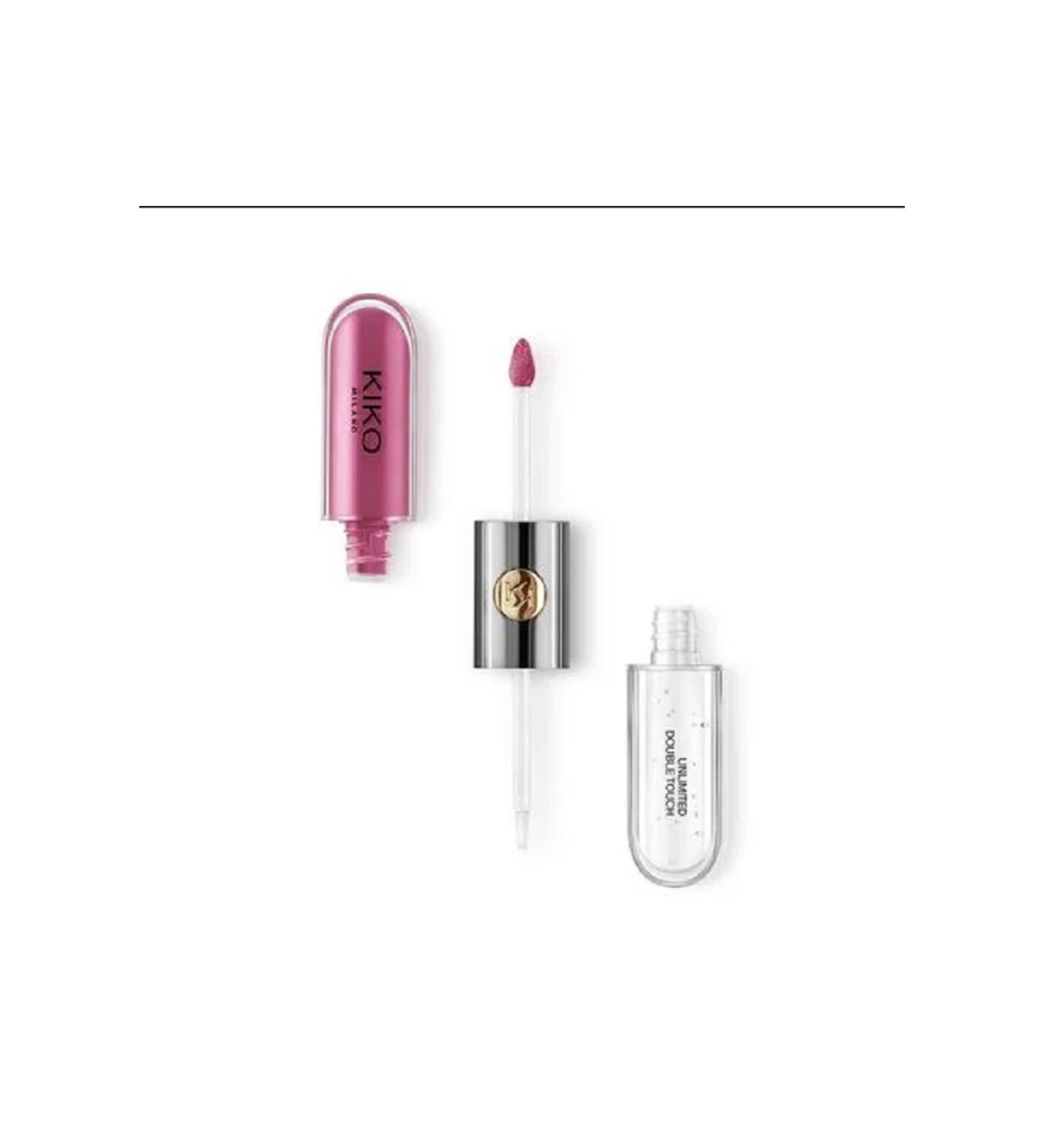 KIKO Unlimited Double Touch - Long-Lasting Intense and Shiny Finish Shiny Lipstick 6ml - Buy Online on GoSupps.com