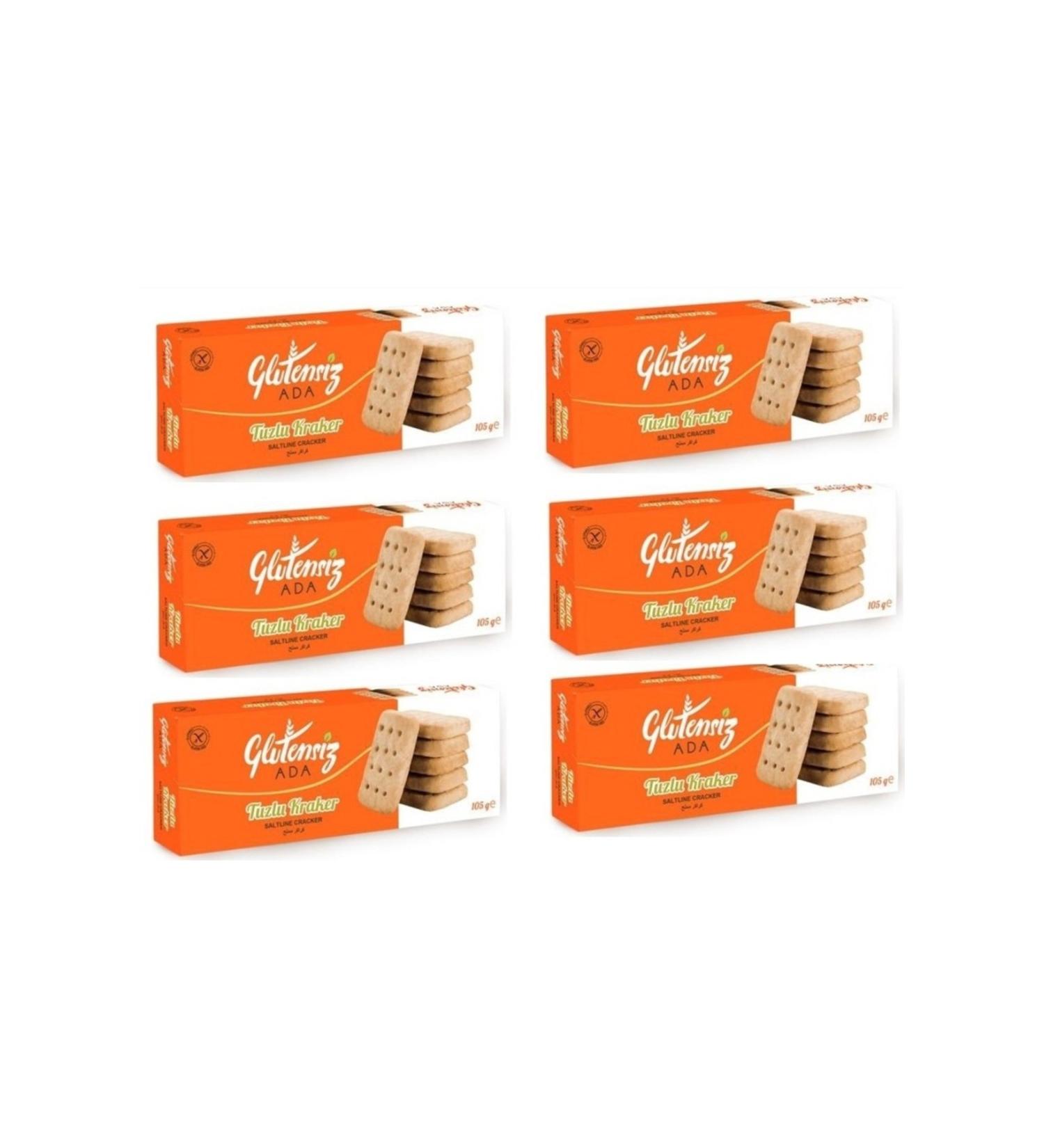 Gluten Free Island Salt Crackers 6 Pieces