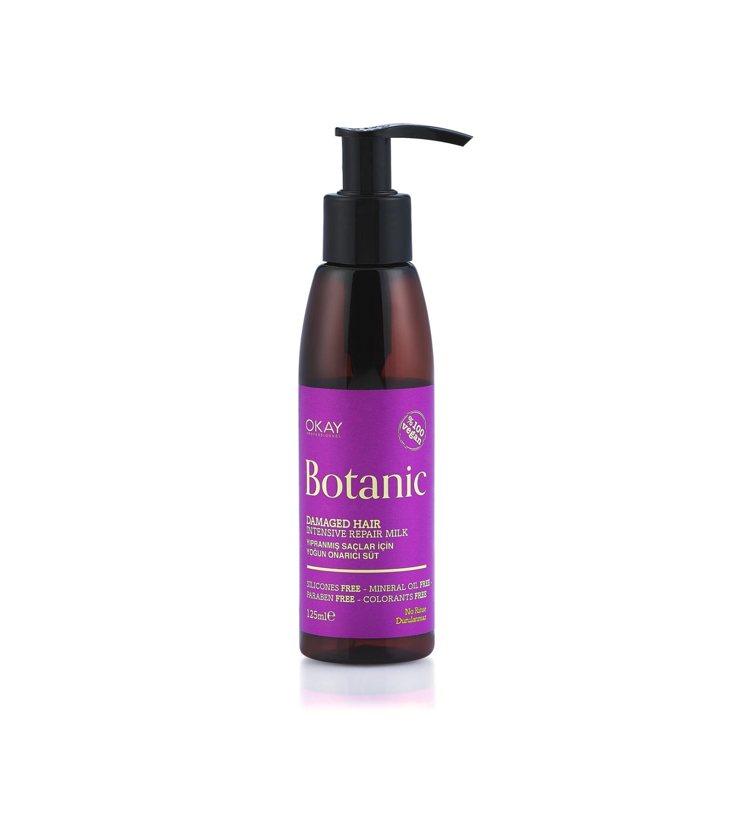 OKAYPROFESSIONNEL BOTANIC Intensive Repair Milk for Damaged Hair 125 Ml