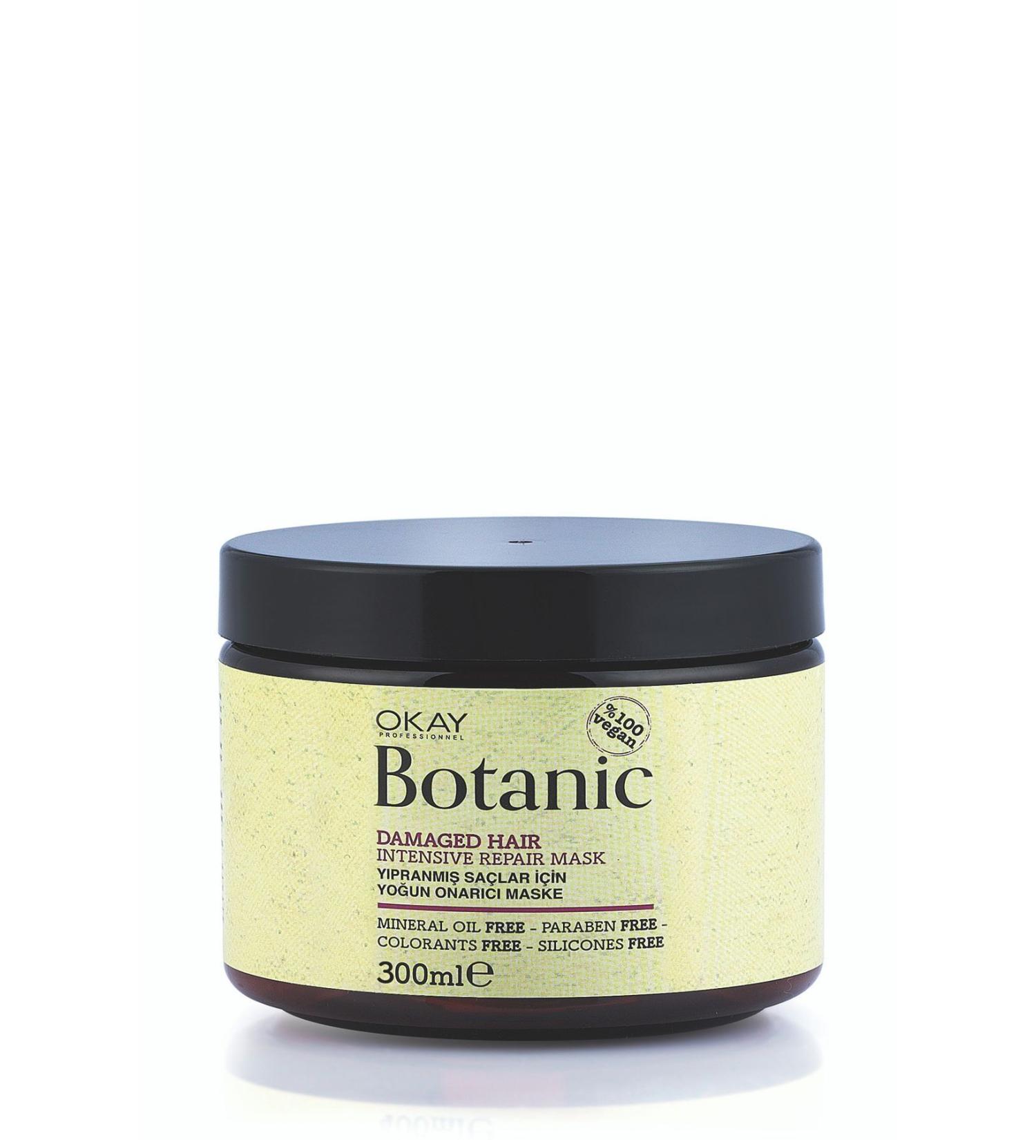 OKAYPROFESSIONNEL BOTANIC Botanic Intensive Repair Mask for Damaged Hair 300 Ml