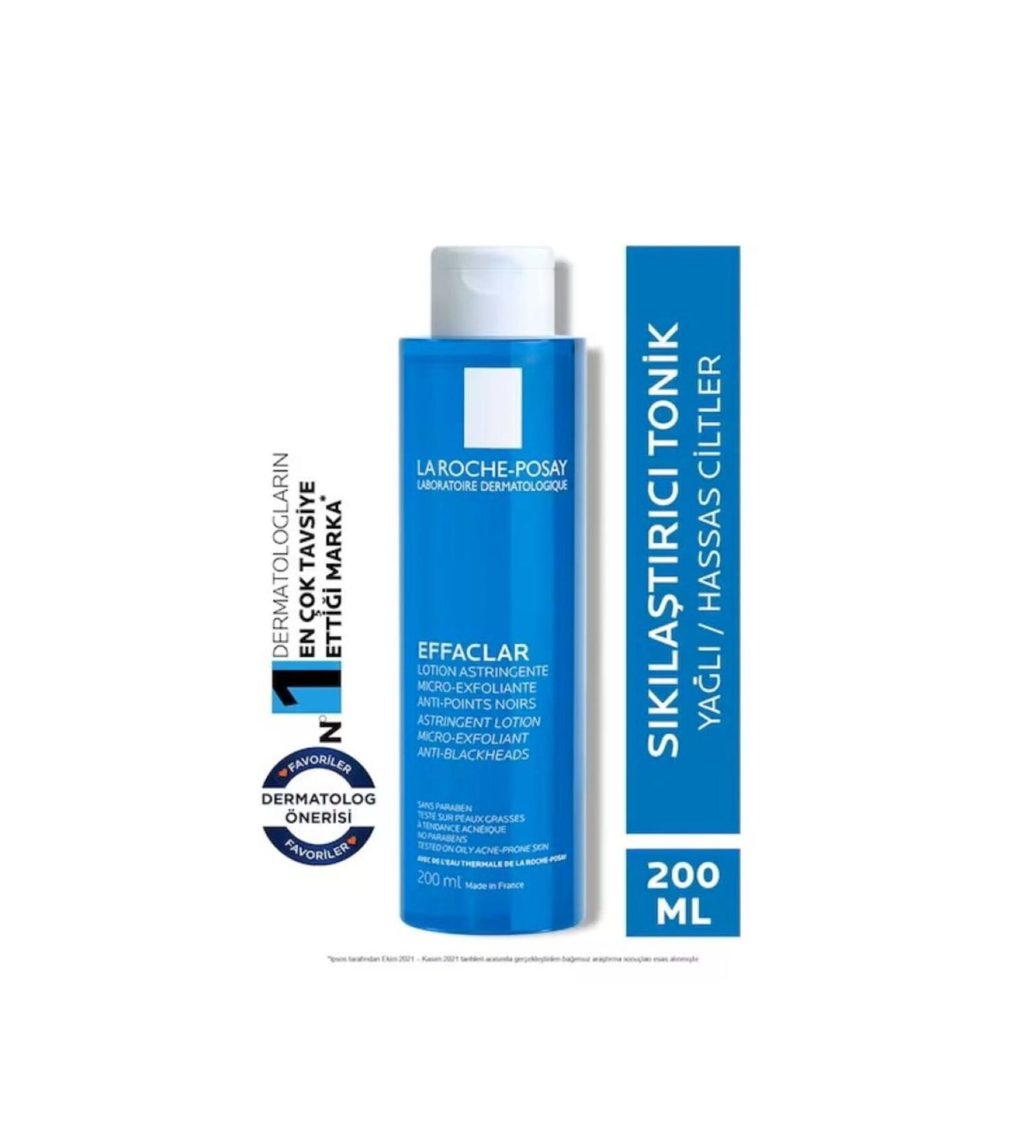 La Roche Posay EFFACLAR PORE TIGHTENING TONIC-200 ML - Buy Online on GoSupps.com