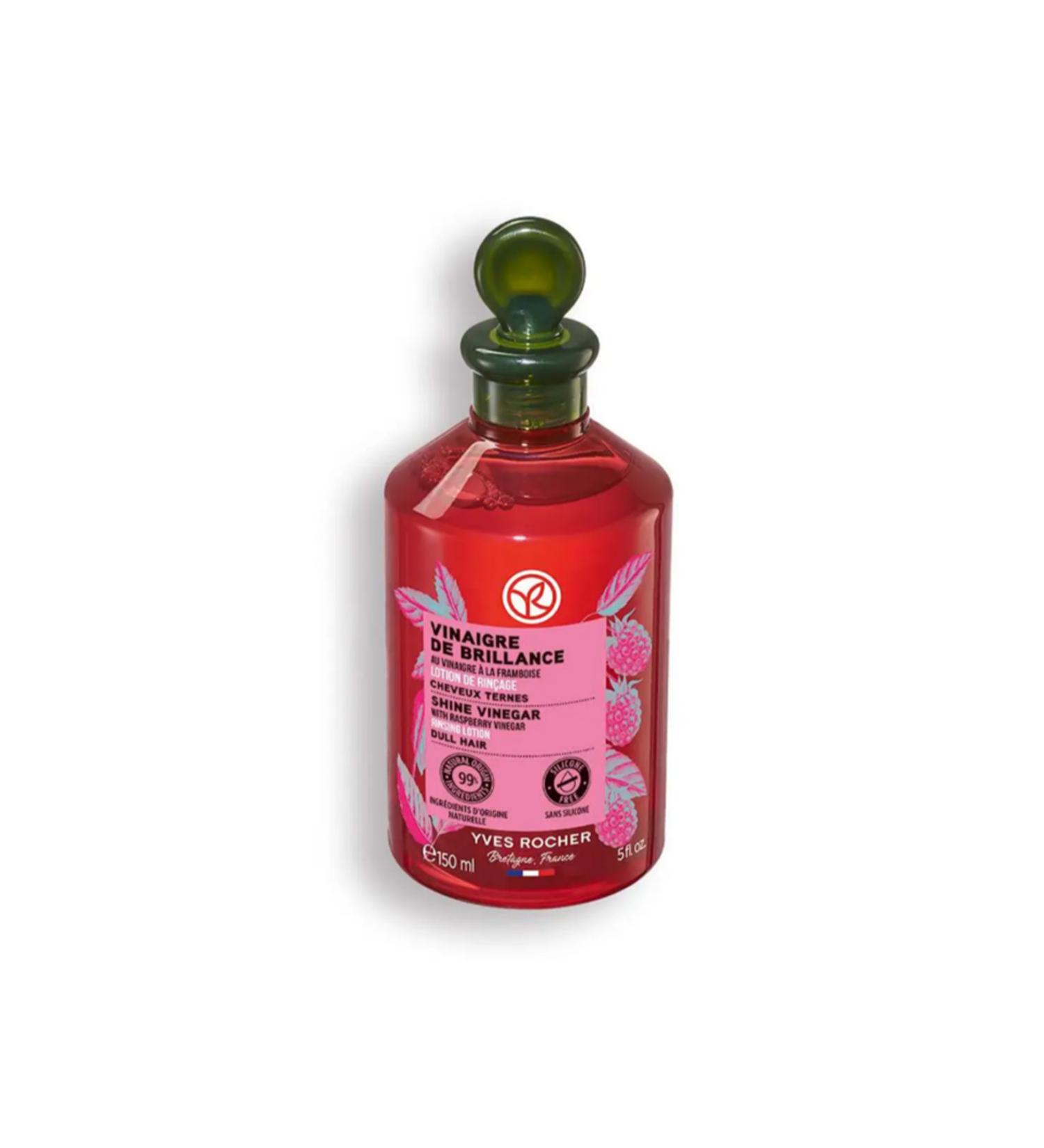 Yves Rocher Raspberry Hair Vinegar / Tonic - Normal Hair / Brillance 150 ml - Buy Online on GoSupps.com