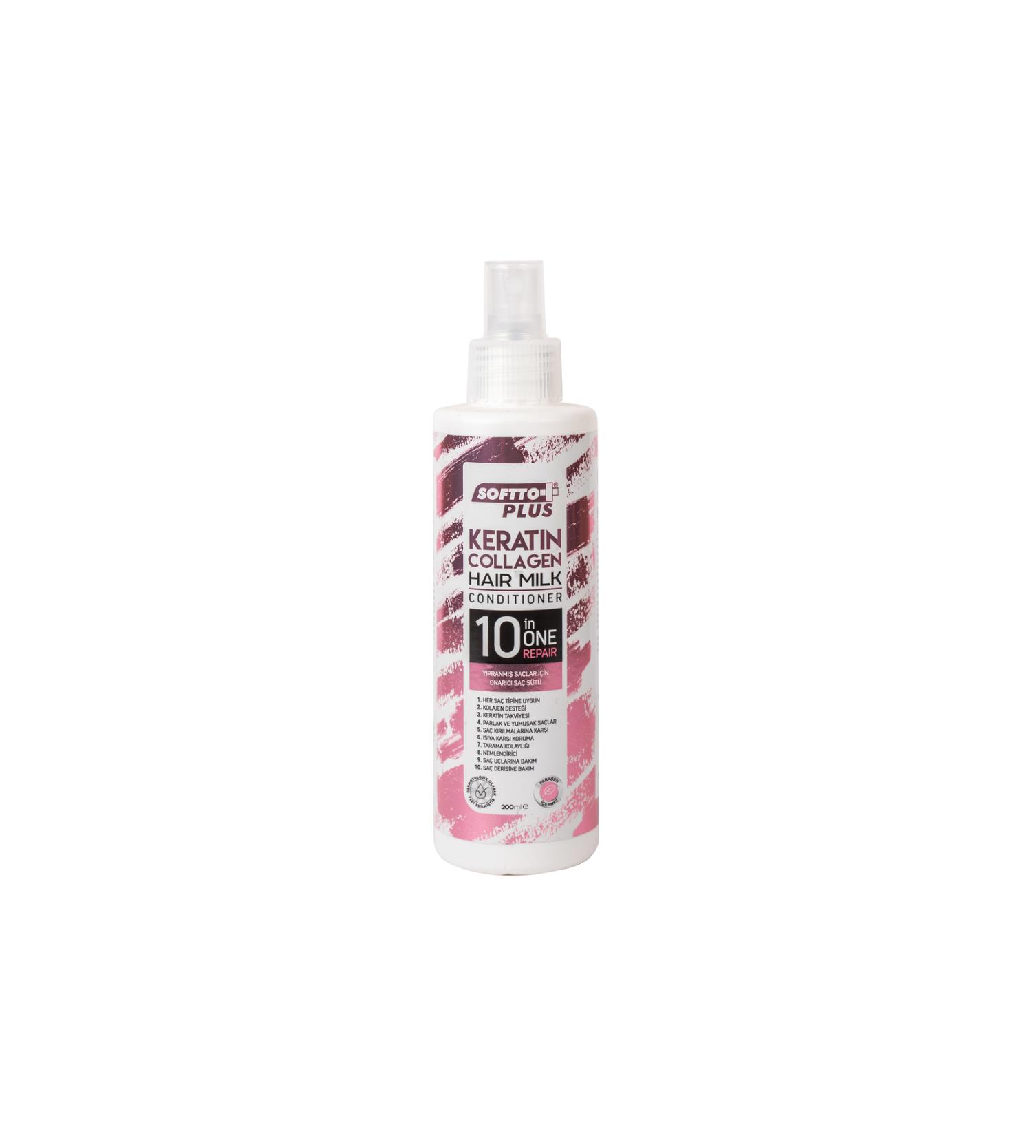 Softto Plus KERATIN COLLAGEN HAIR MILK