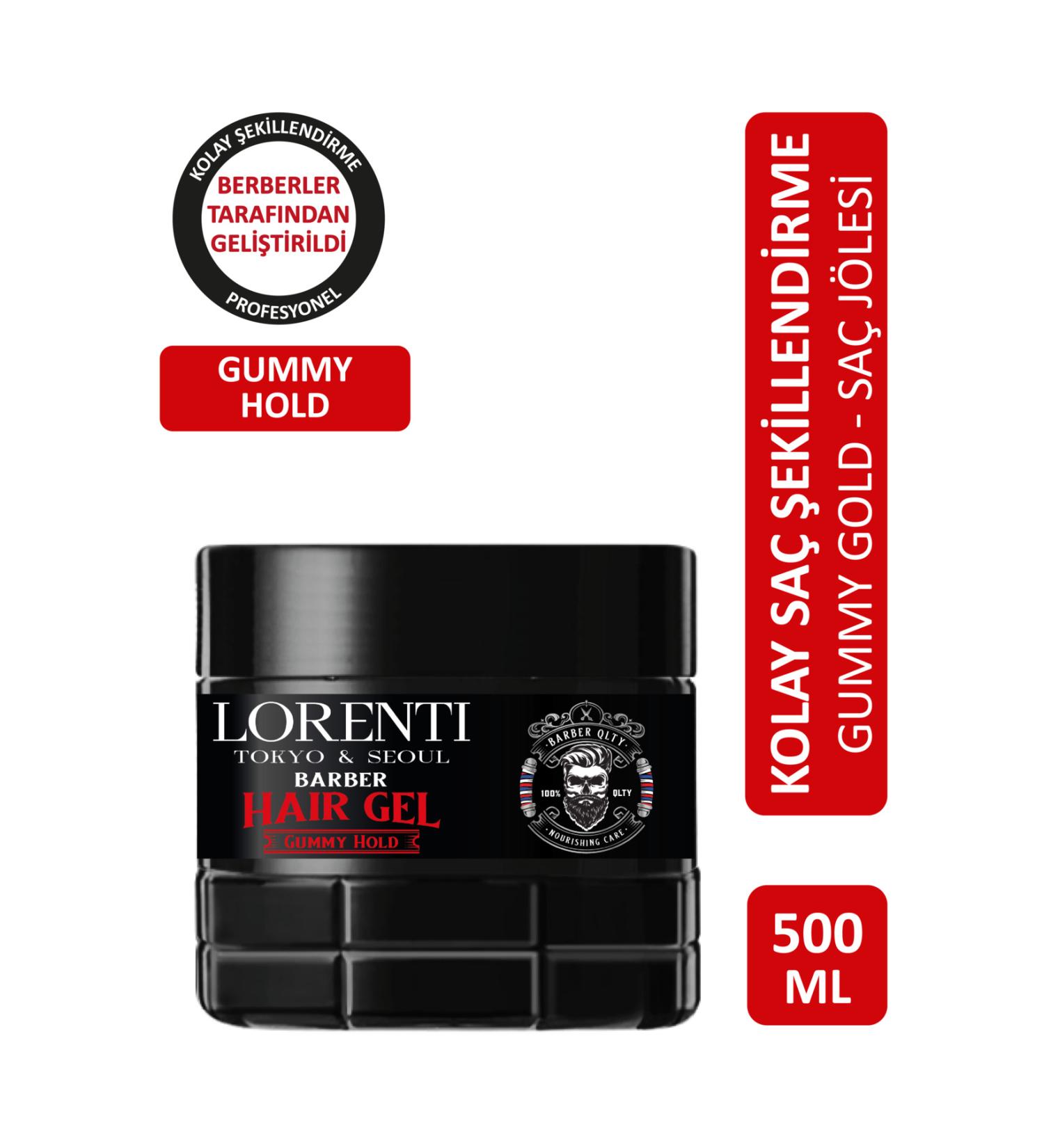 LORENT Gummy Hold Jelly Extra Strong Hold - 500 ml