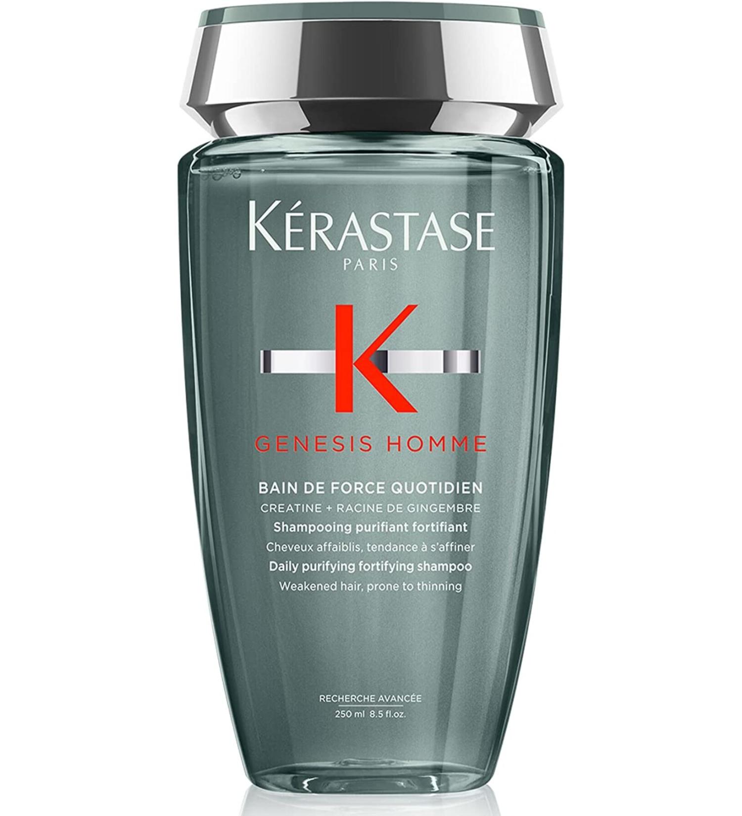 Kerastase Genesis Homme Bain de Force Quotidien Men's Strengthening Luxe Shampoo 250 ml CYT56 - Buy Online on GoSupps.com
